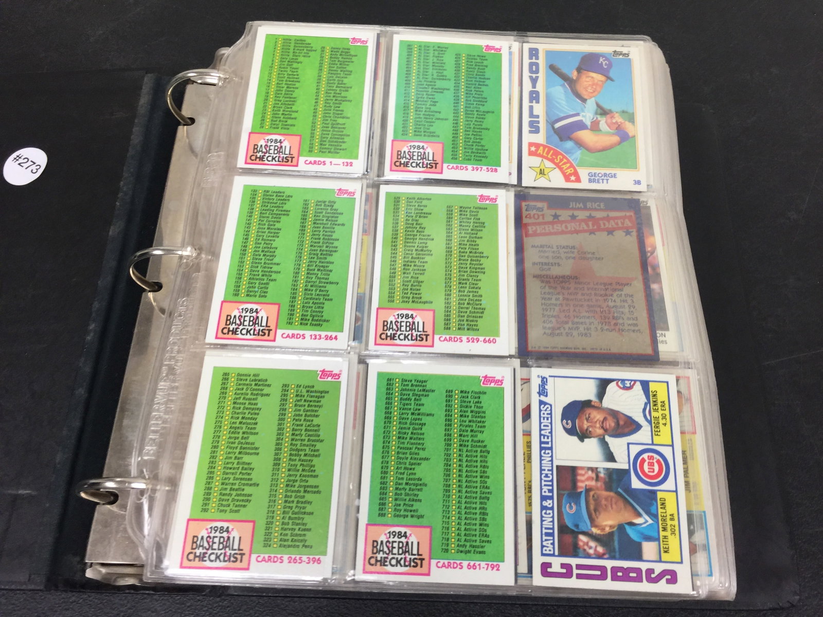 1984 Topps Baseball Cards (1 of 7)
