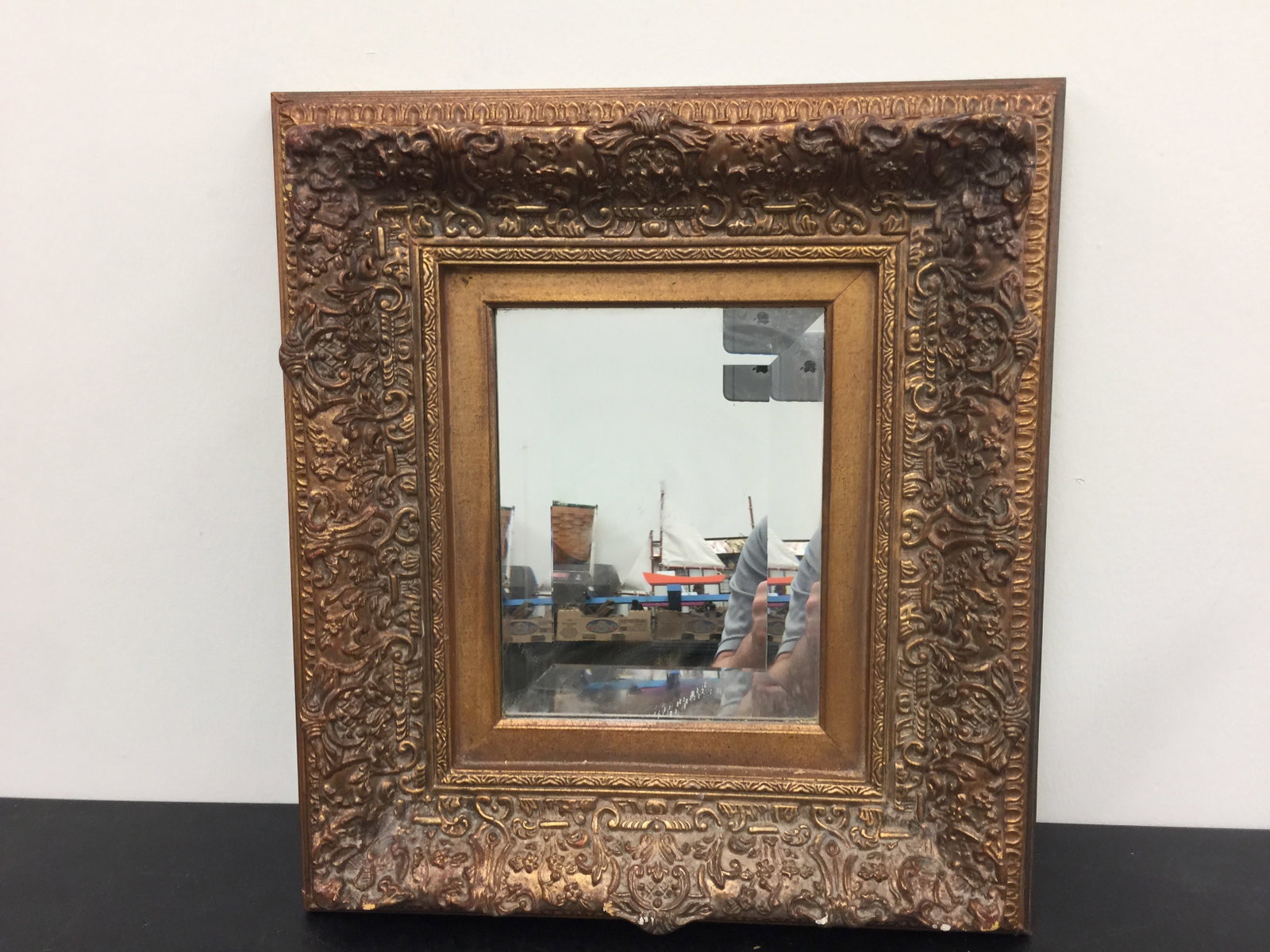 Gilt and Beveled Mirror (1 of 3)
