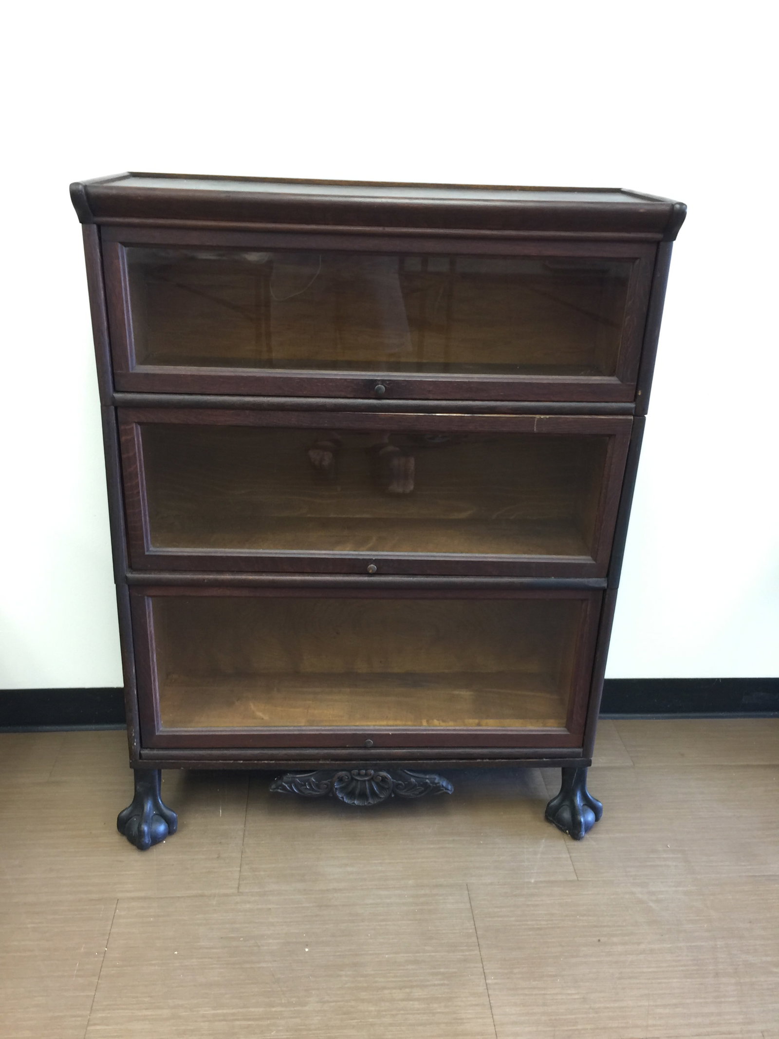 Barrister Book Casef: 34"x12"x46".