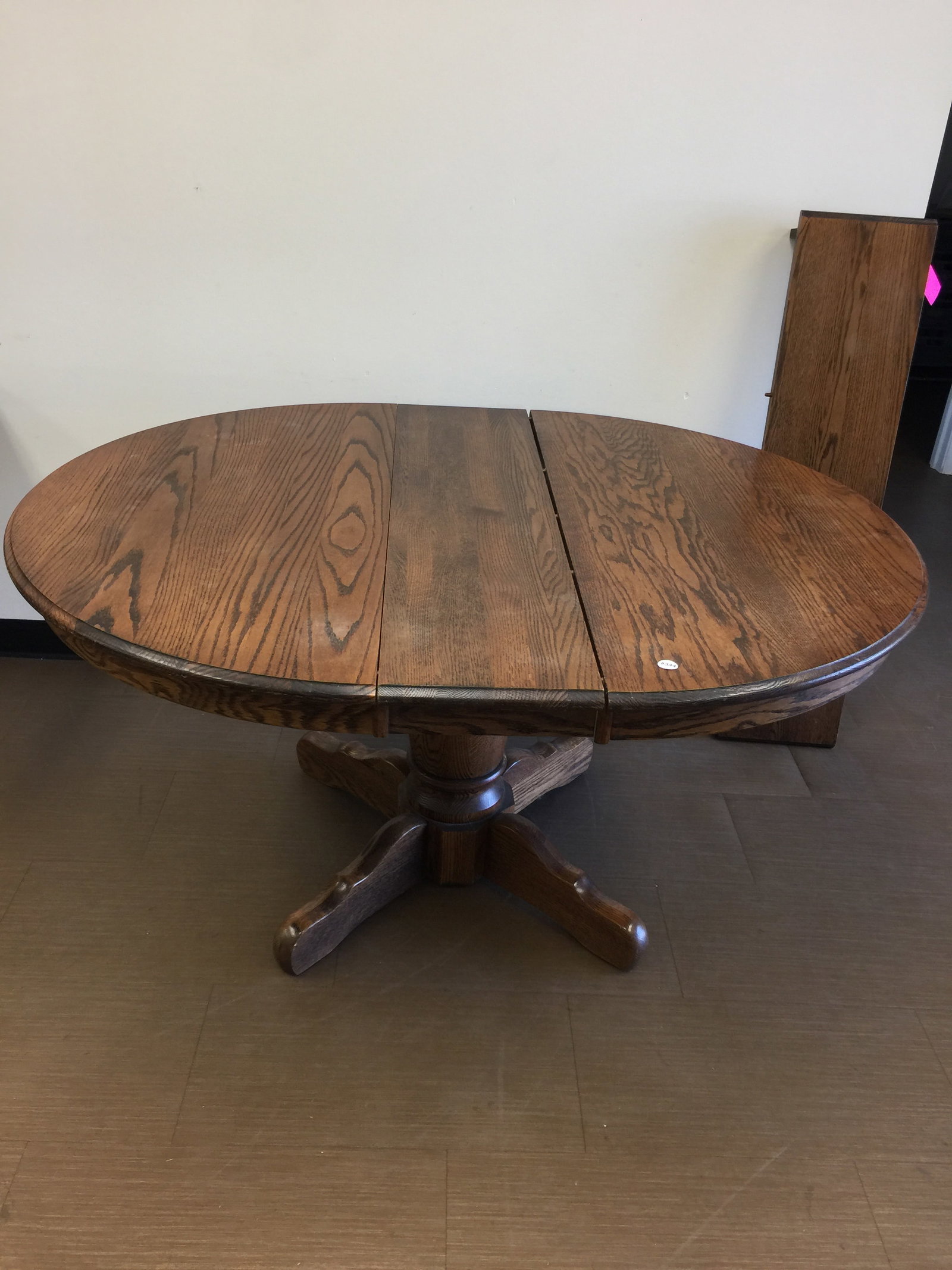 Oak Round Table (1 of 2)