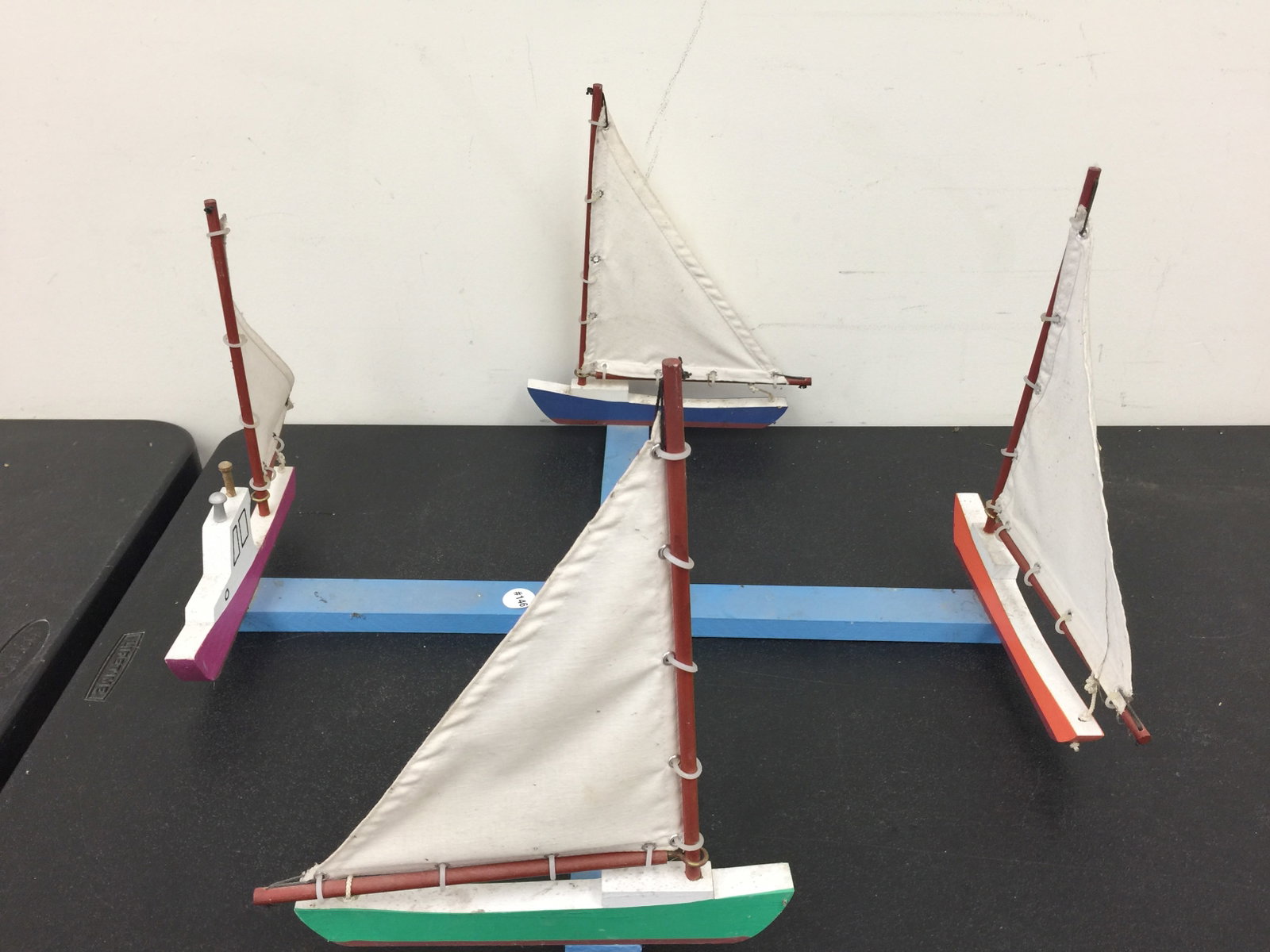 Folk Art Sailboat Carving (1 of 4)