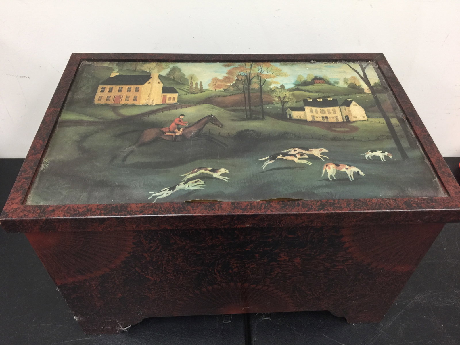 Modern Decorated Blanket Chest (1 of 5)