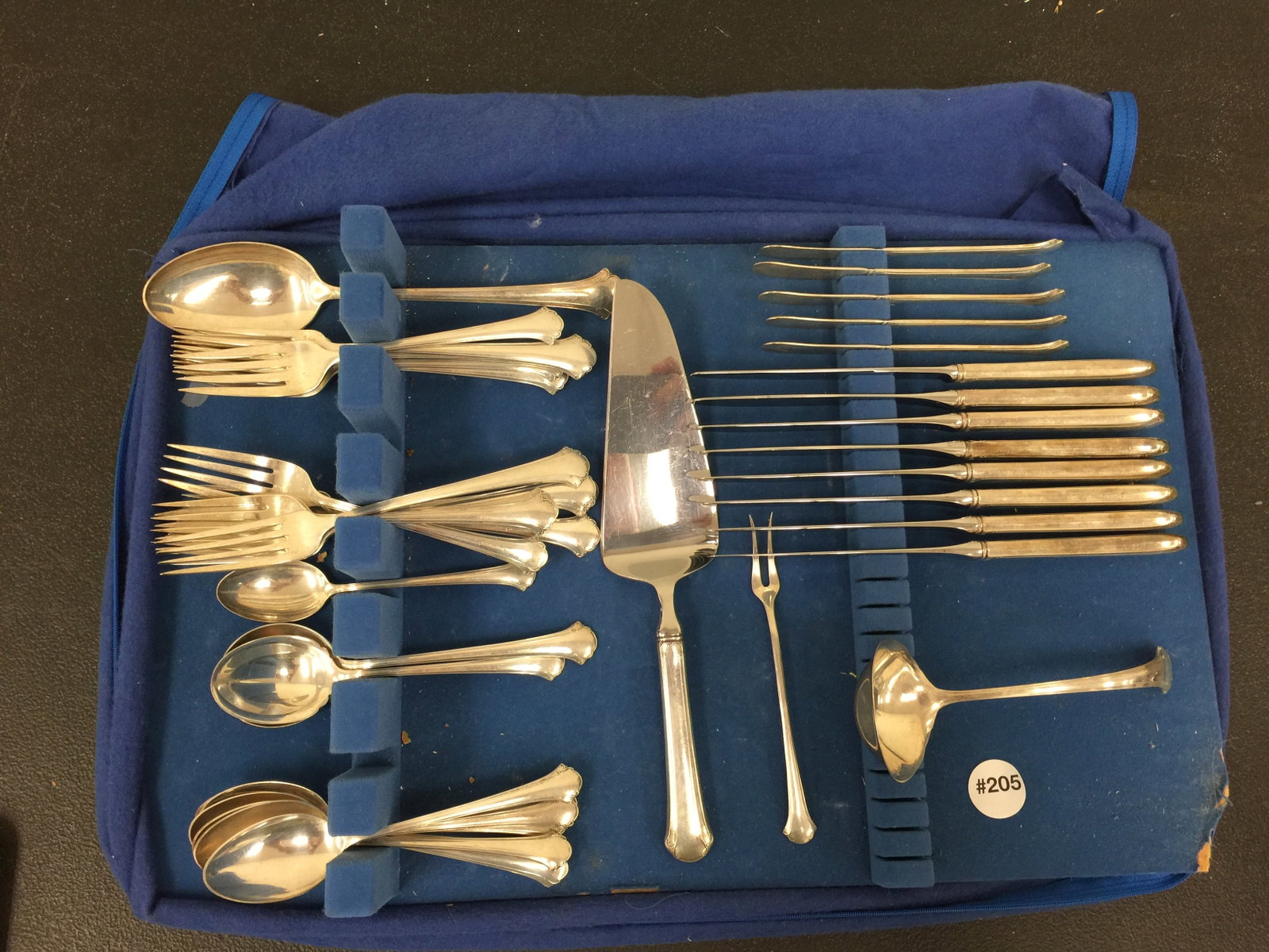 (42) Towle Chippendale Sterling Flatware (1 of 6)