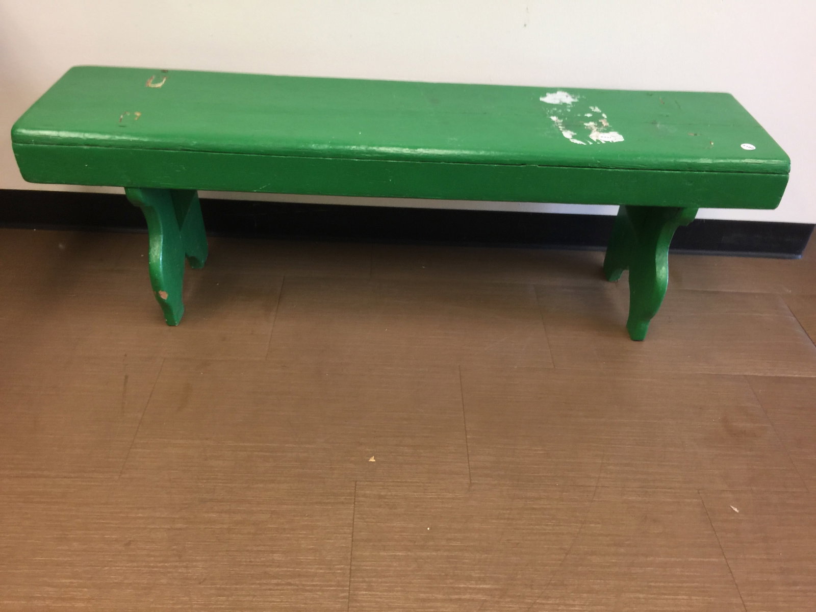 Antique Bench with Mortised Top (1 of 6)