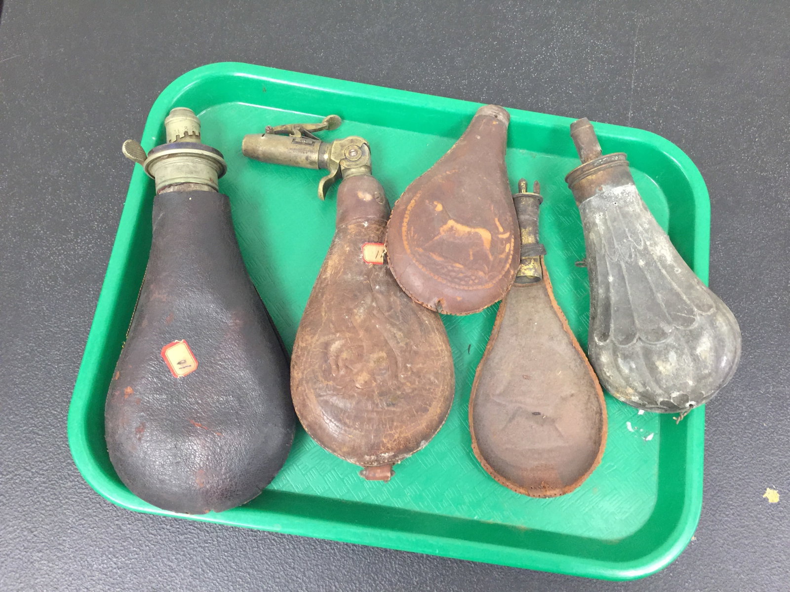 Early Powder Flasks (3) (1 of 3)