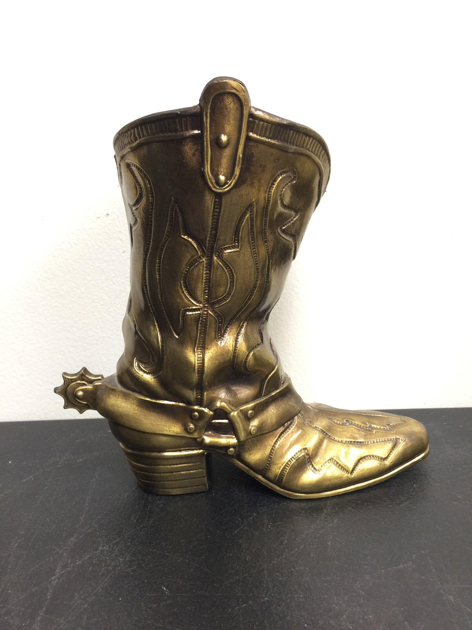 Brass Cowboy Boot Doorstop (1 of 5)