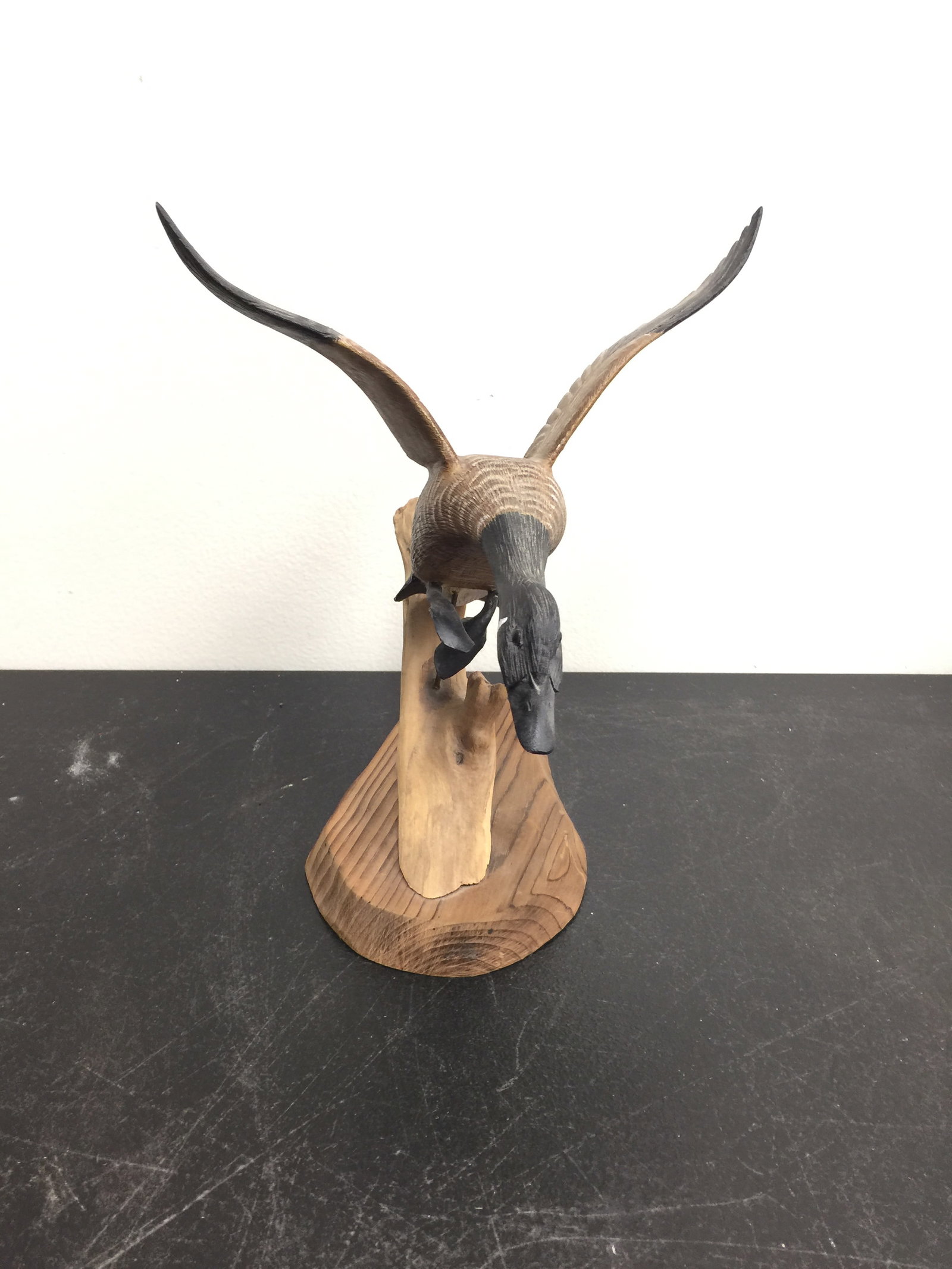 Carved Mallard Sculpture (1 of 3)