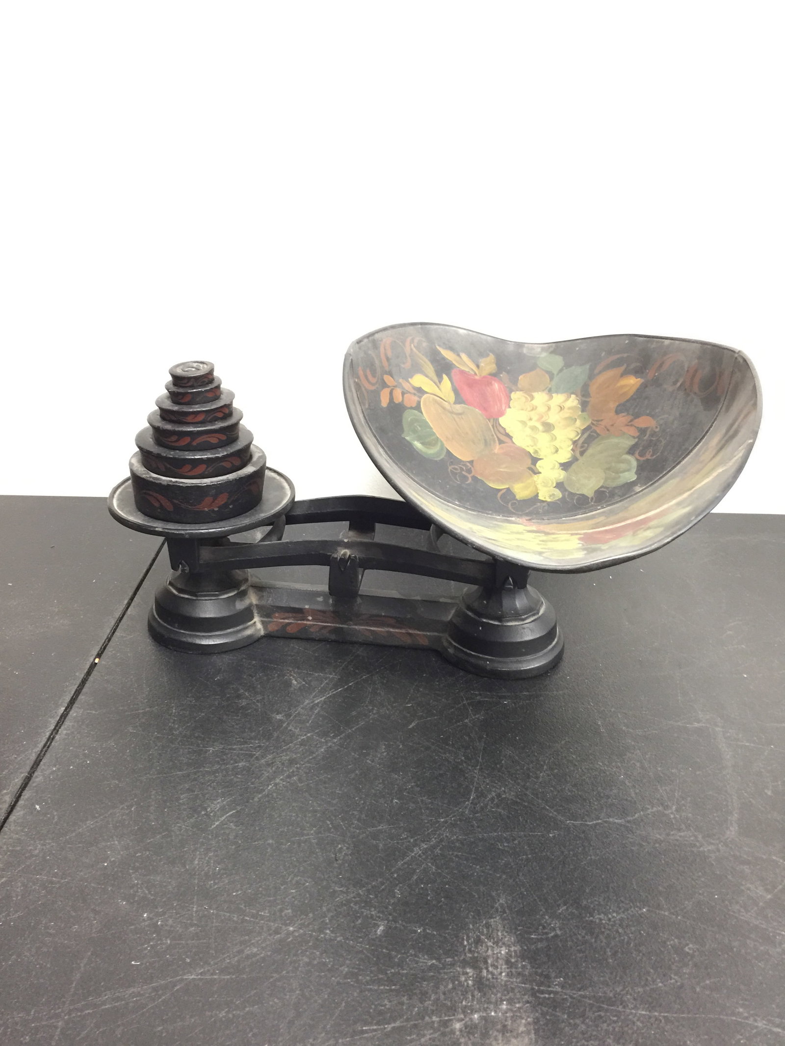 Tole Decorated Scale (1 of 3)