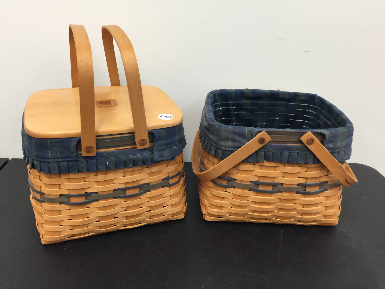 Longaberger Baskets Collector Club Charter Member (2): 15"H.