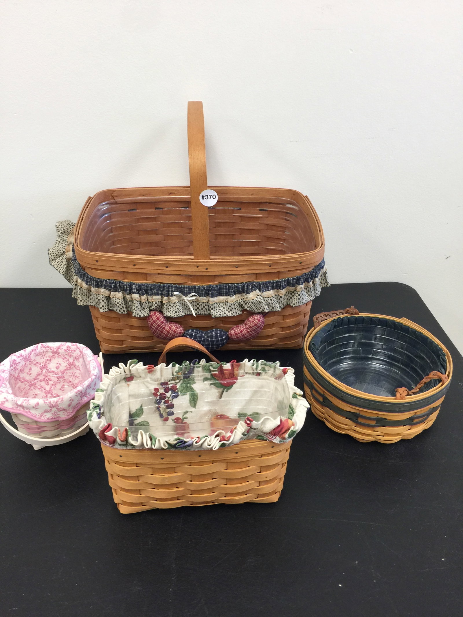 Longaberger Baskets (4): largest, 17"H.
