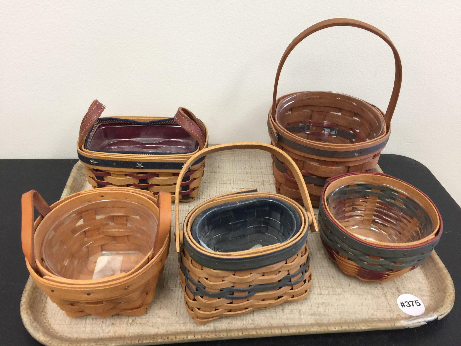 Longaberger Baskets (5): largest, 9"H.