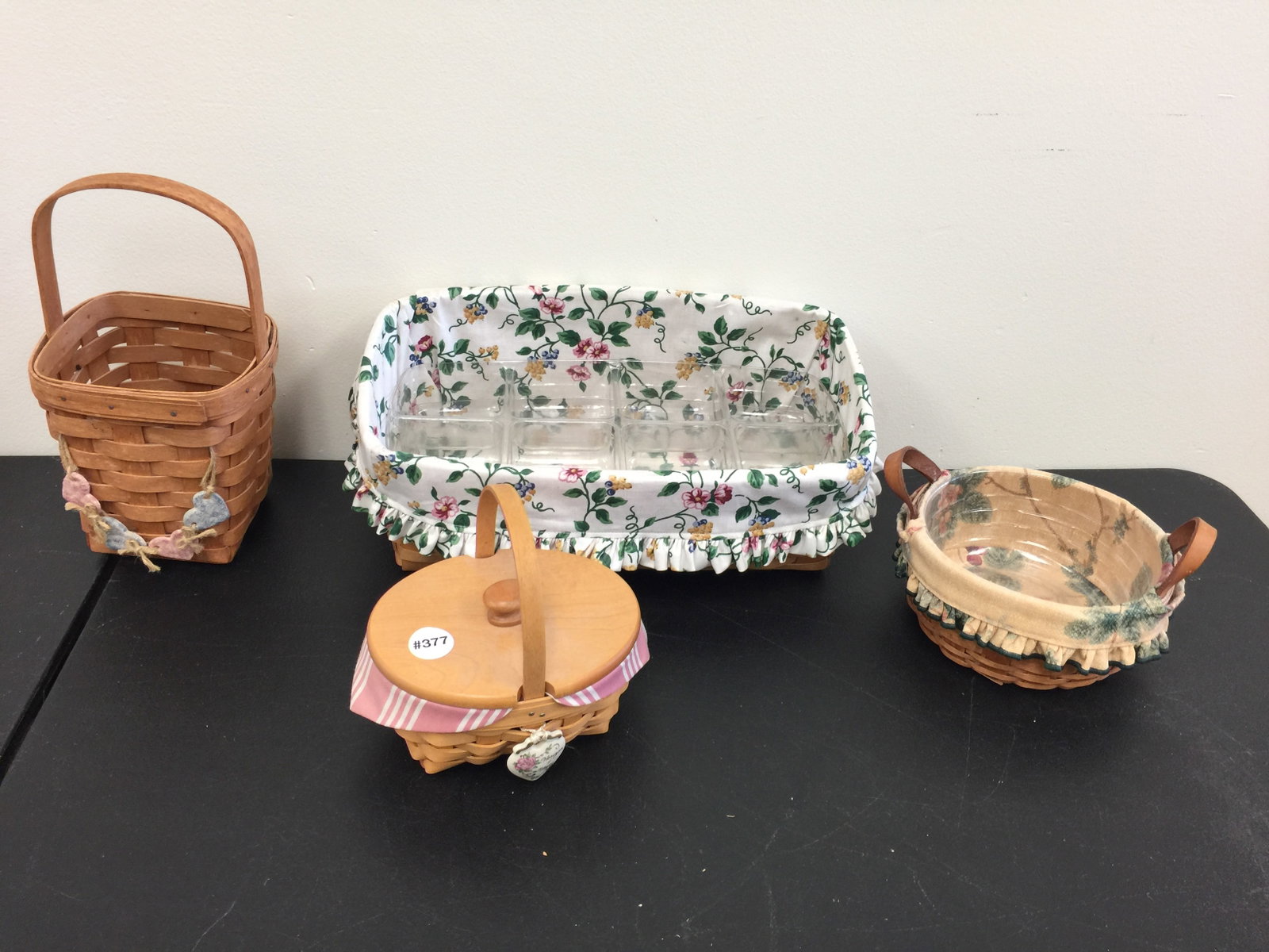 Longaberger Baskets (4): largest, 15"W.