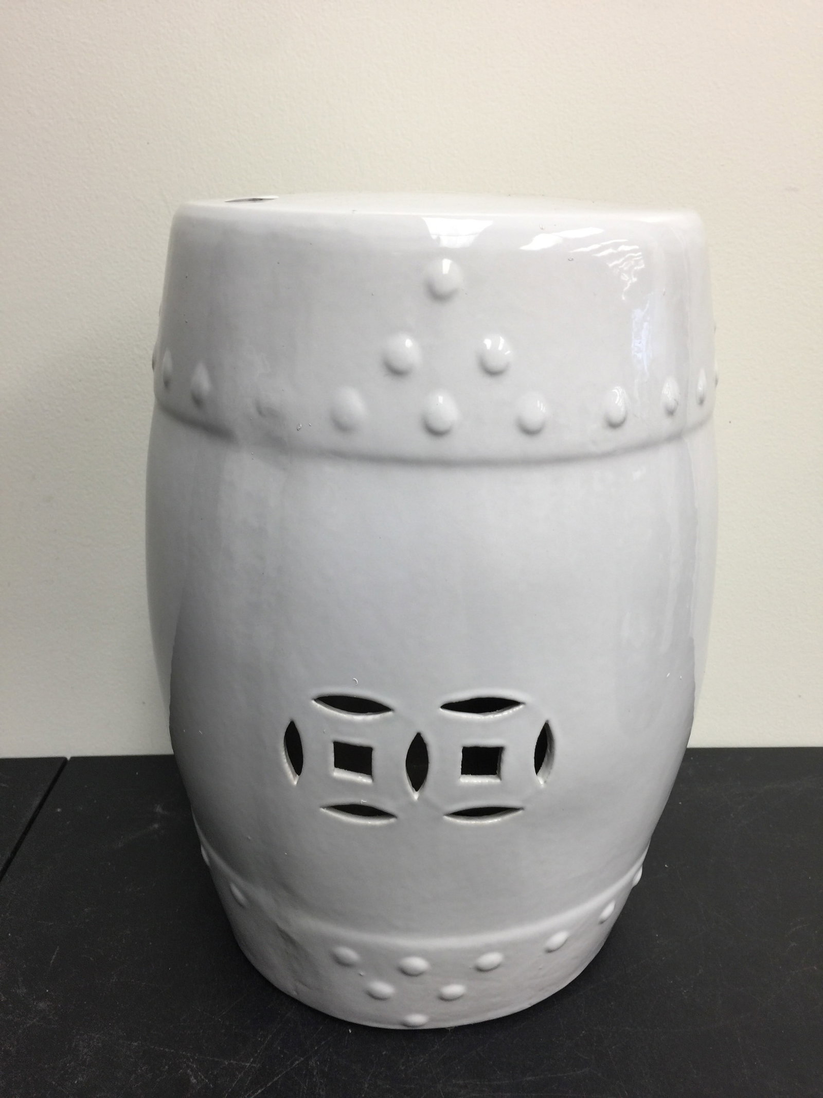 Asian Garden Stool: 18"H.