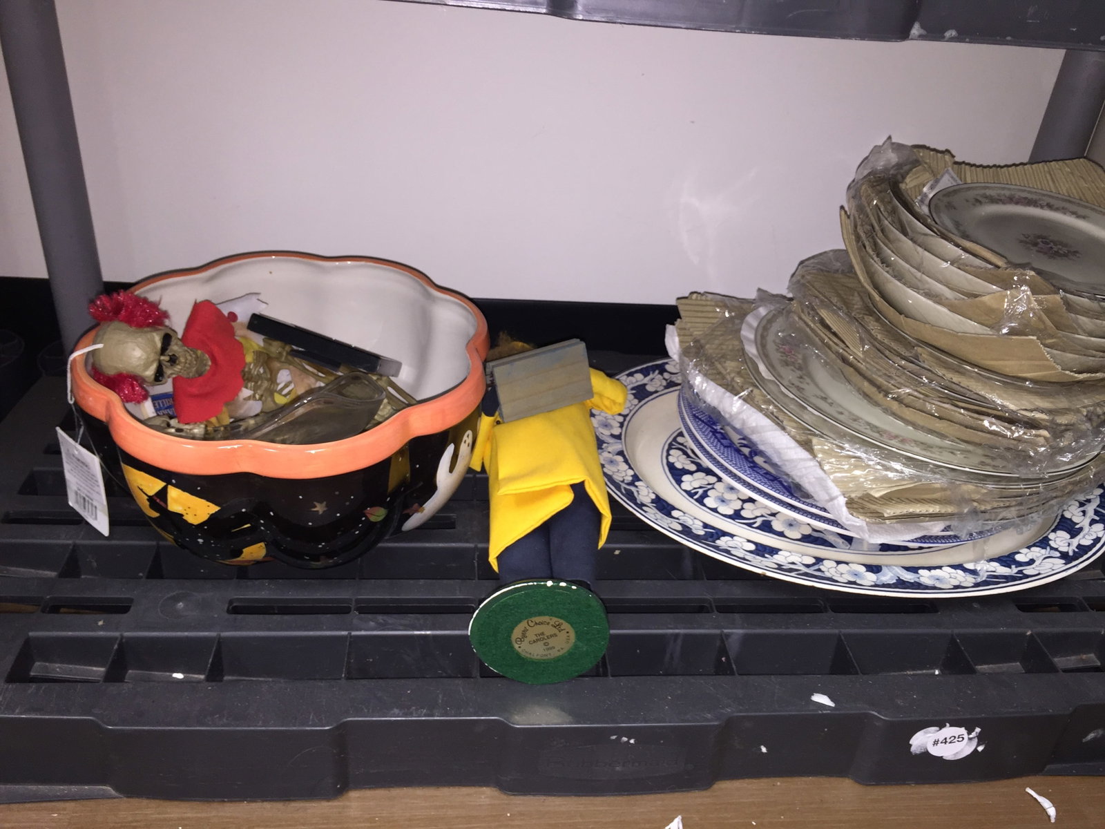 Mixed Lot: Includes Halloween decoratives, Buyers Choice figurine and china