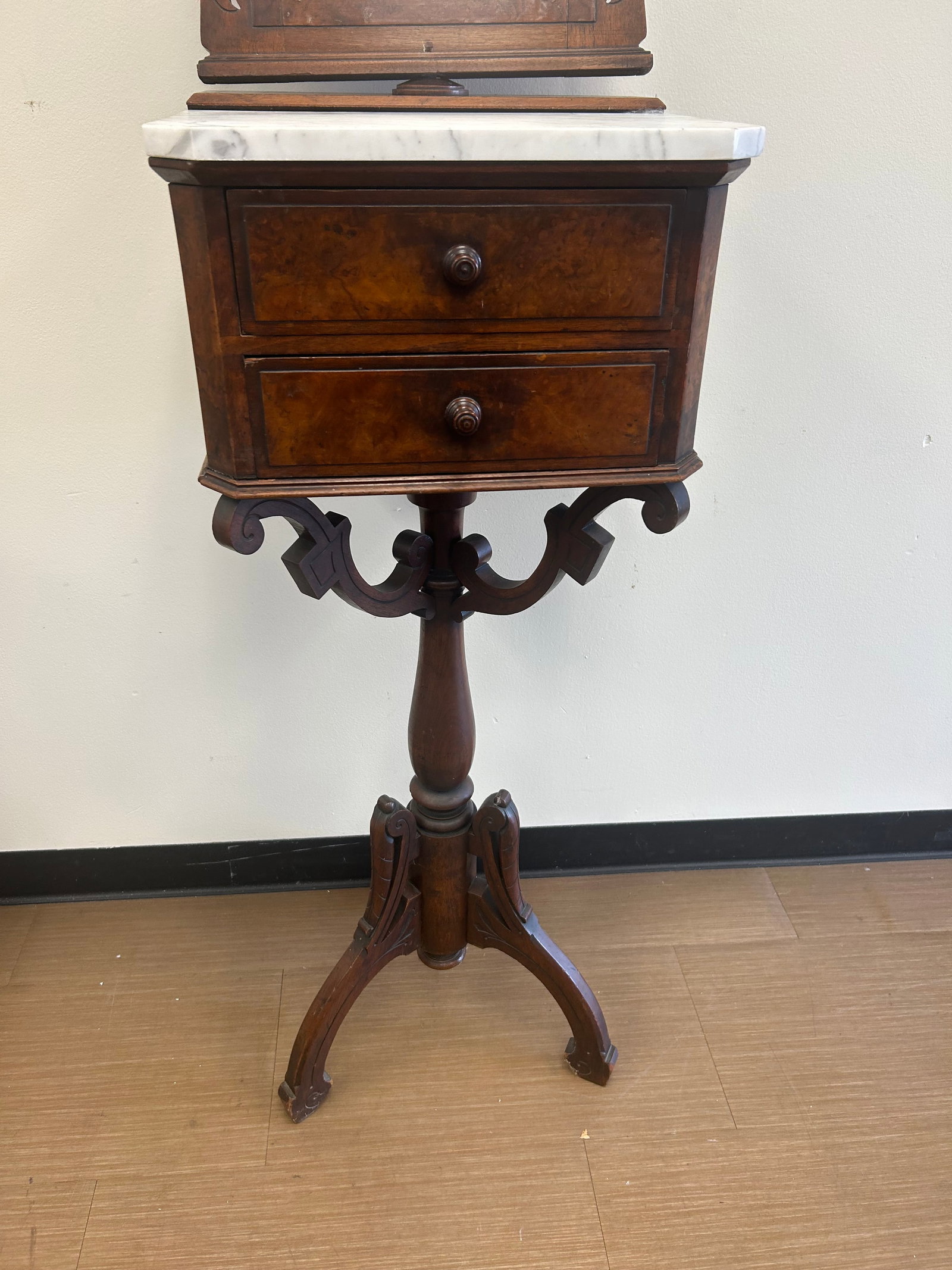 Victorian Marble Top Shaving Stand (1 of 5)