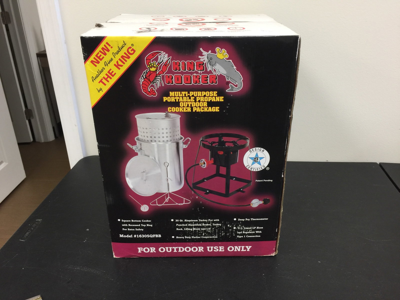 King Kooker Outdoor Cooker: NIB