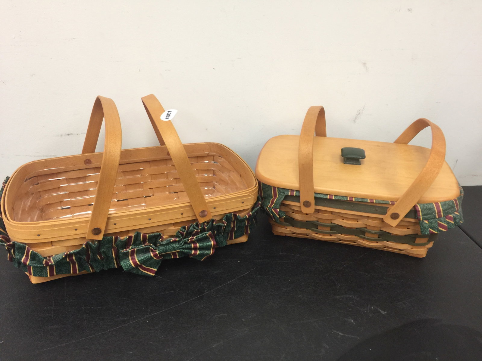 2 Longaberger Baskets: Largest 15".