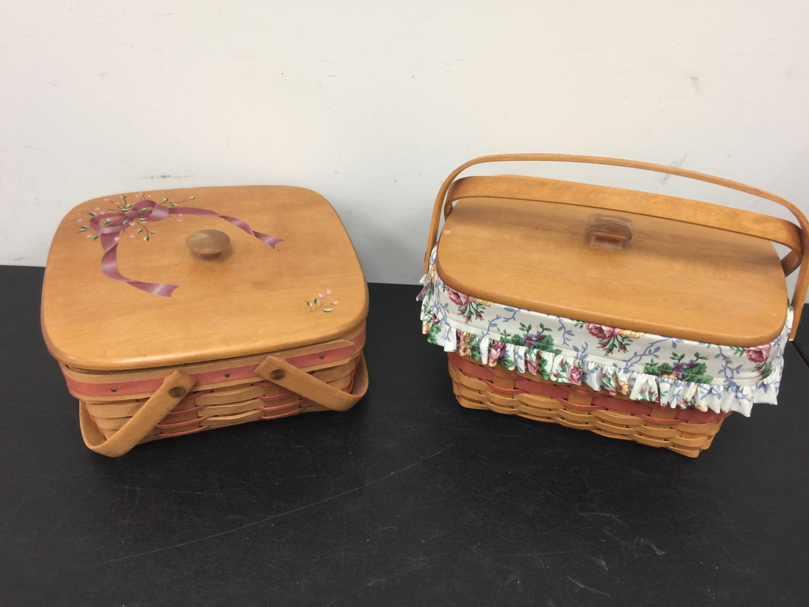 2 Longaberger Baskets: Largest 12"