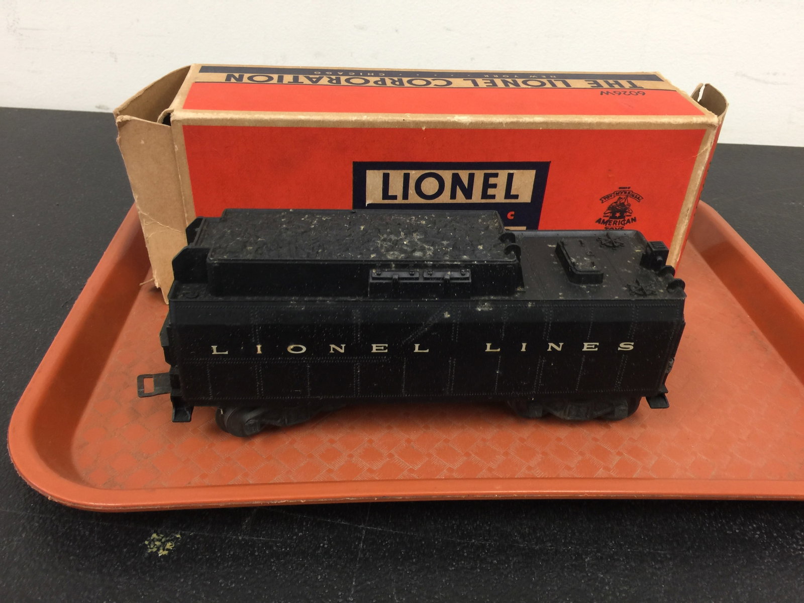 Lionel Tender w/Whistle No. 6026W (1 of 3)
