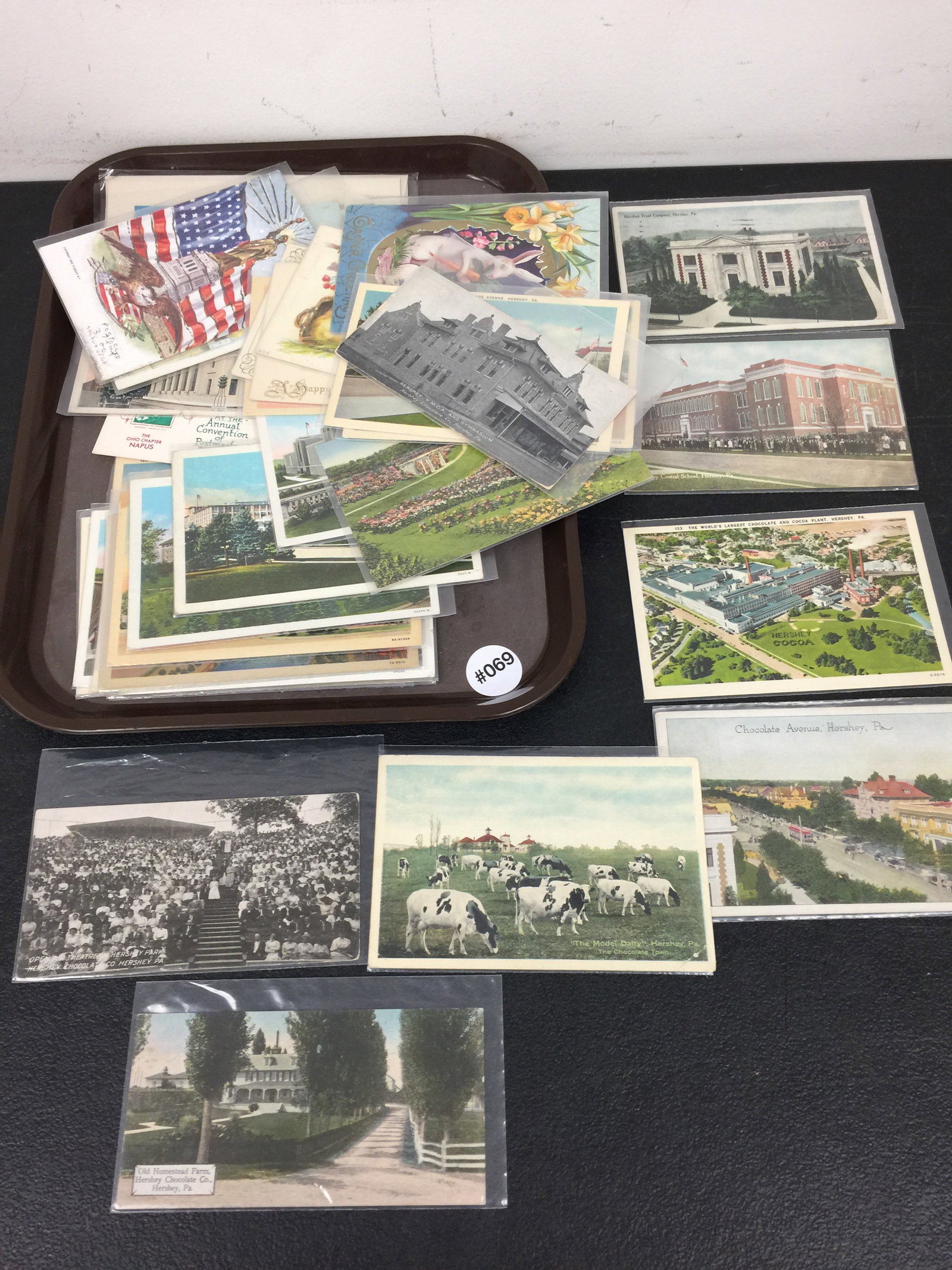 Assorted Postcards: Mainly from Hershey, Pa and surrounding areas