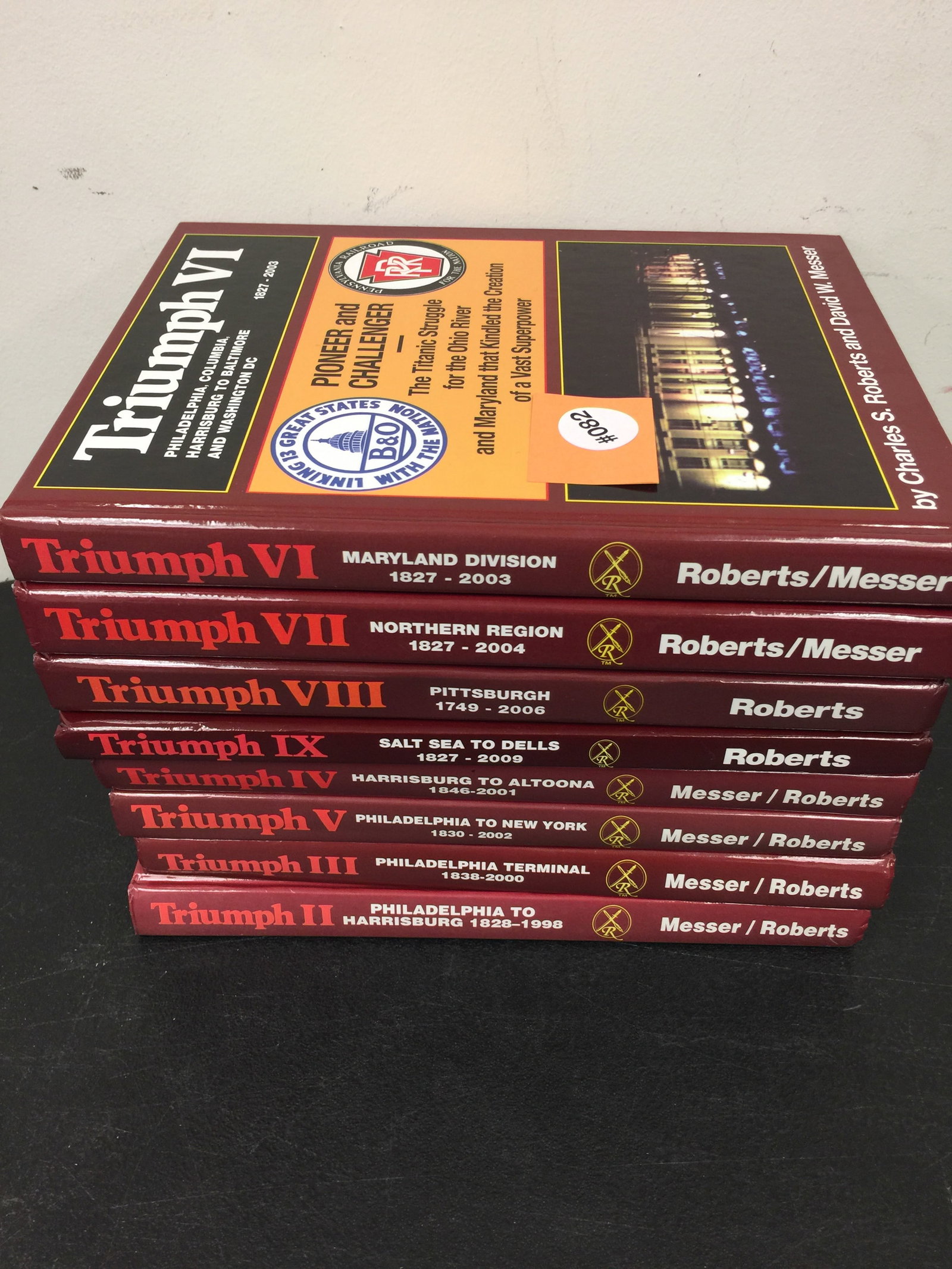 8 Volumes of PRR Books (1 of 3)