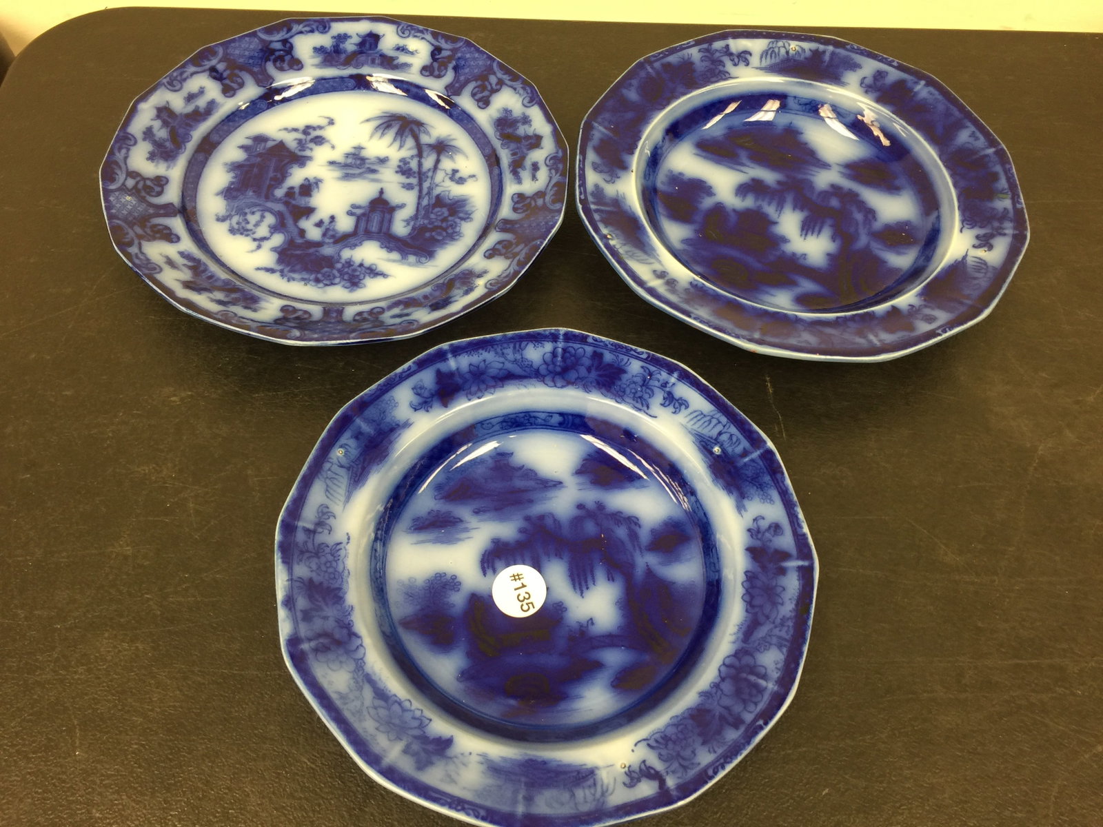 3 Pcs Flow Blue Manilla (1 of 5)