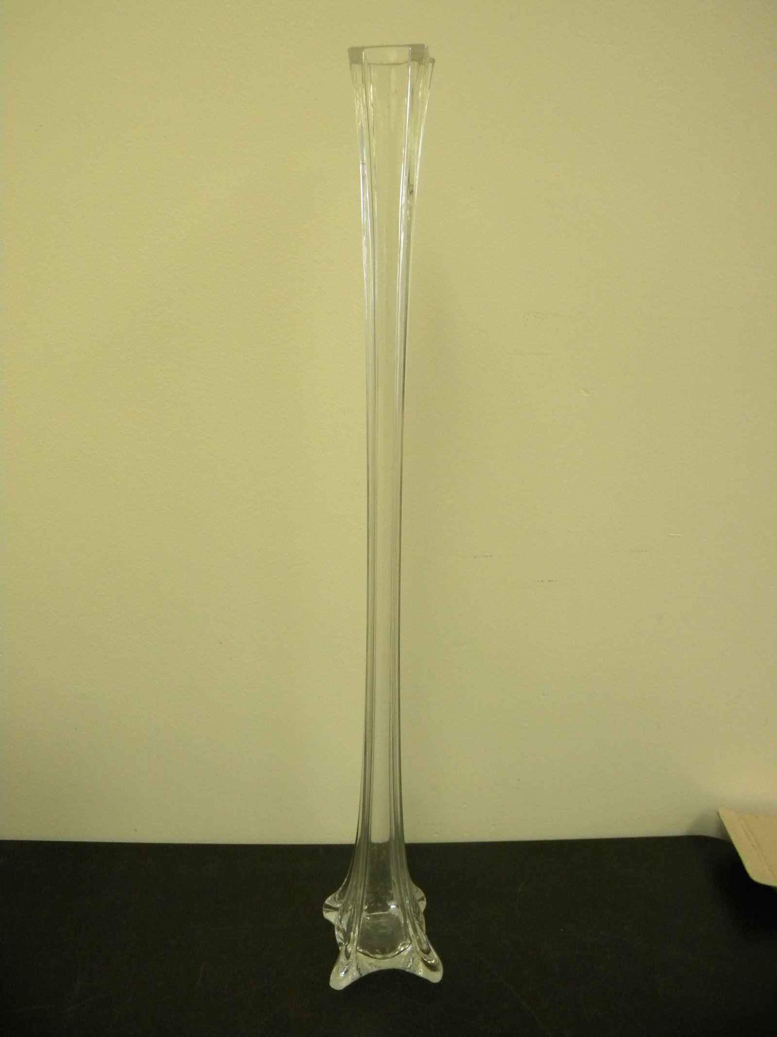 8 Eiffel Tower Vases: 28" H, 4" x 4" base