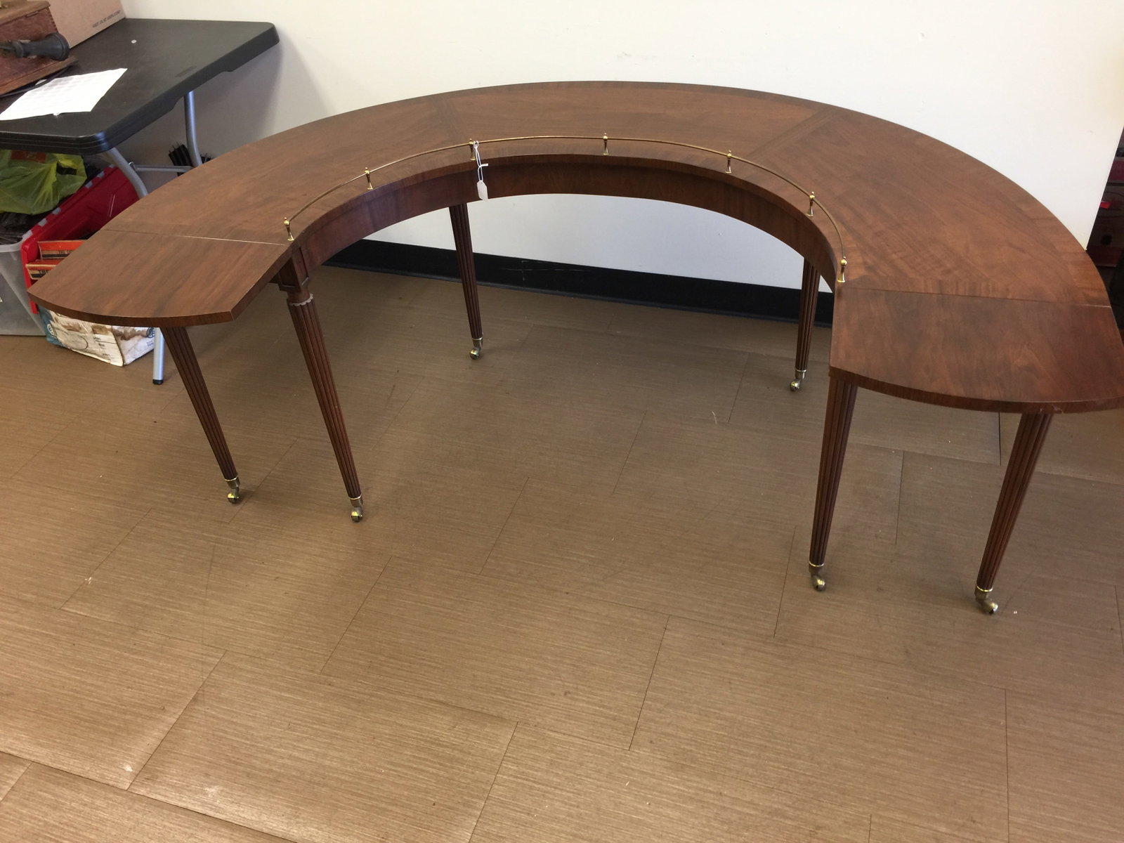 Crescent Drop Leaf Console Table - 5