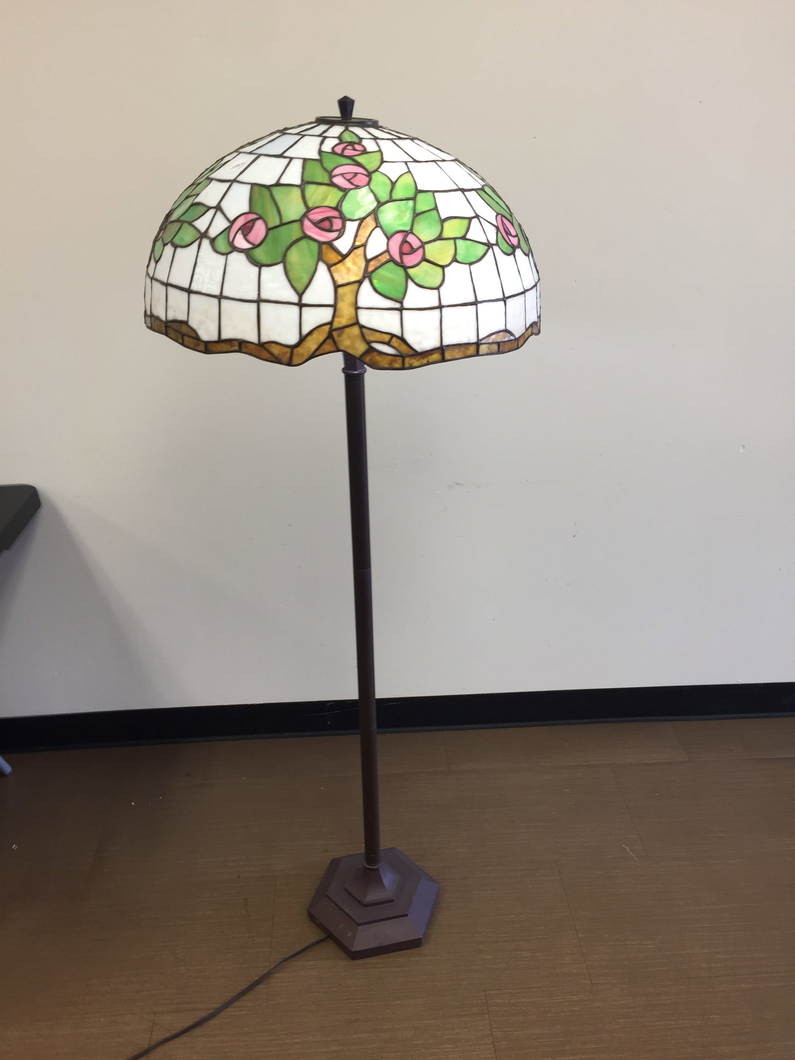 Leaded Glass Floor Lamp (1 of 4)