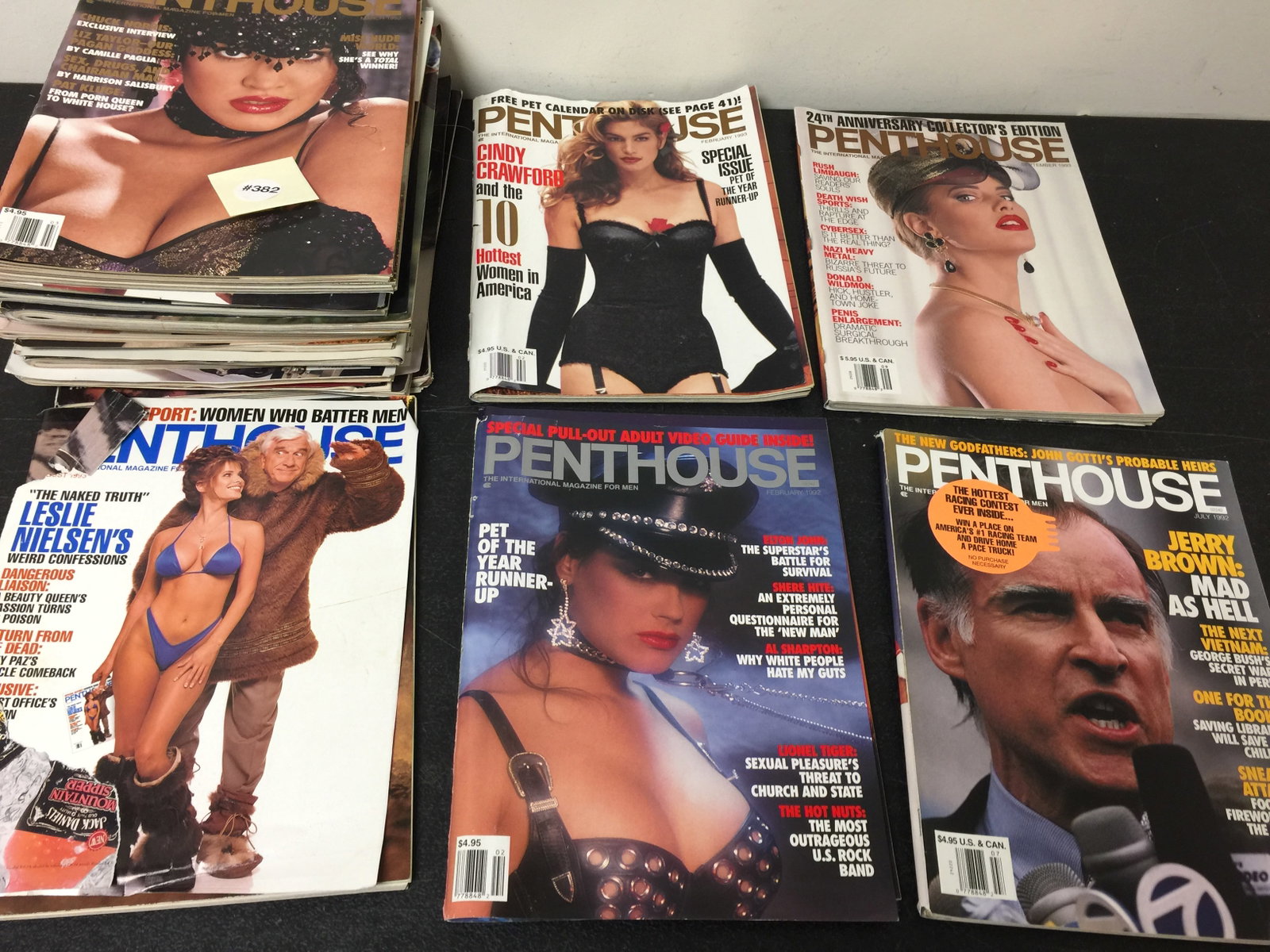 Penthouse Magazines: Approx. 19 total. 1992, 1993