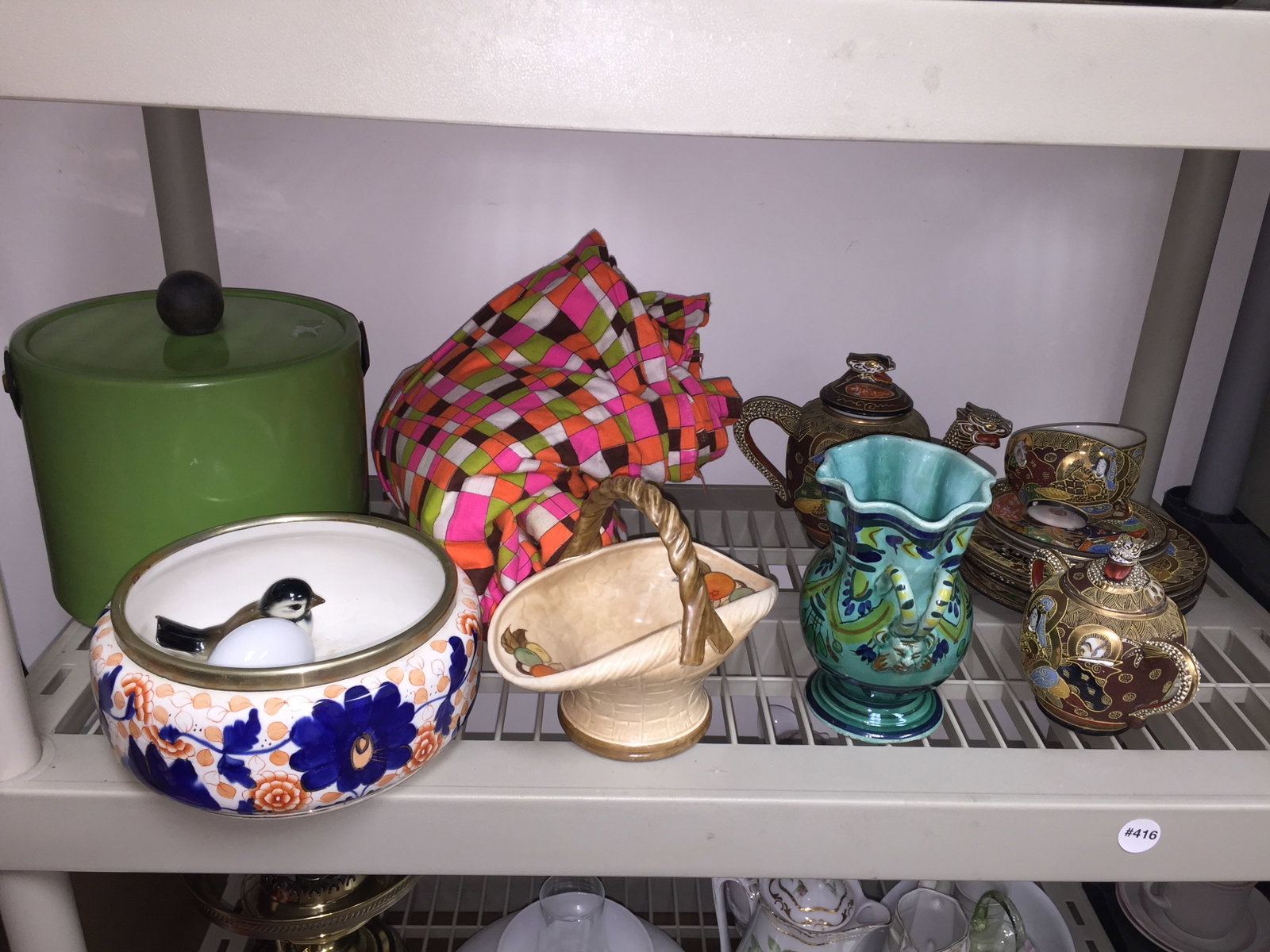 Mixed Lot: Mid century modern, Japanese tea set & more
