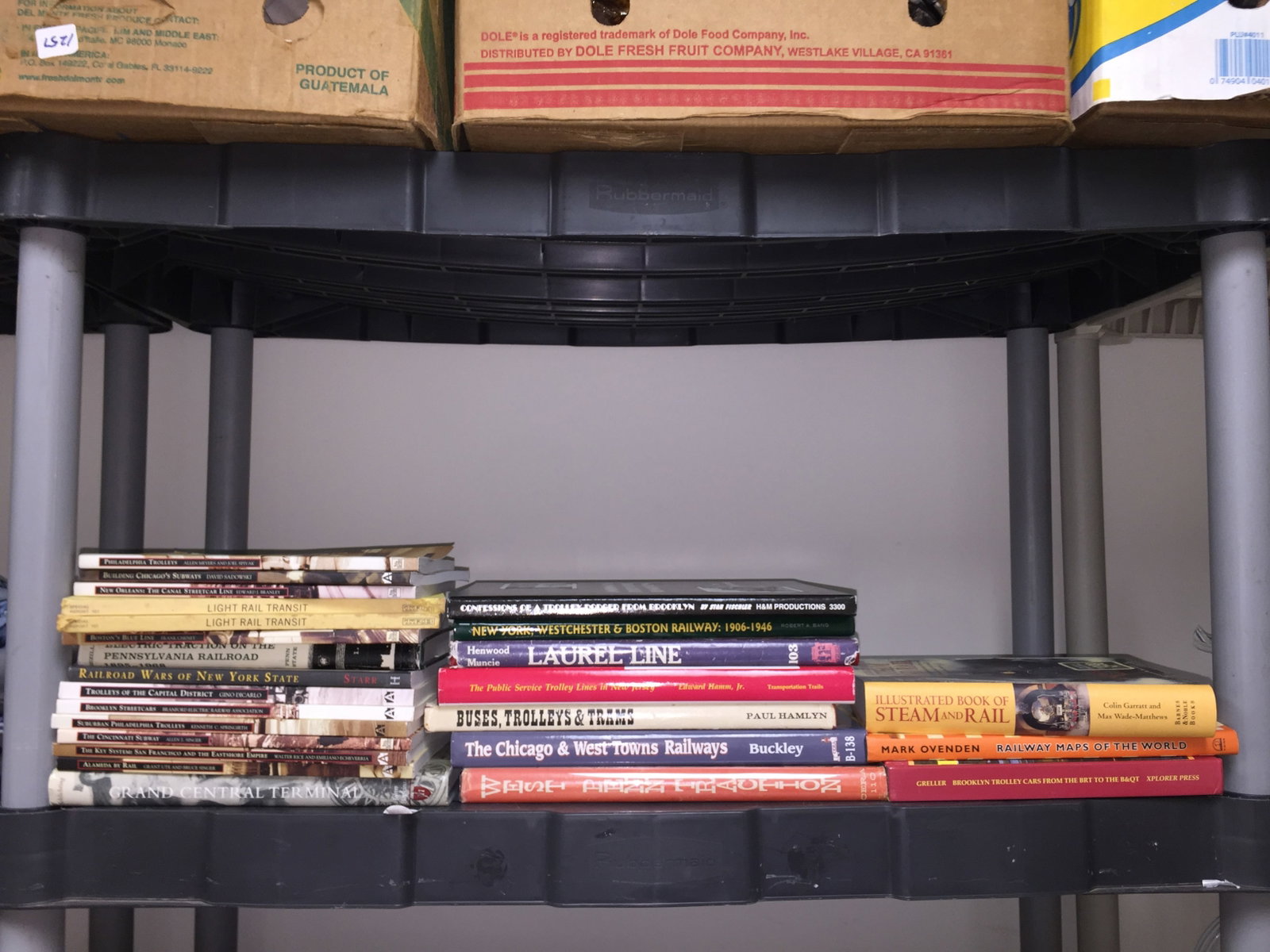 Assorted Train Books: Hardbound & paperback