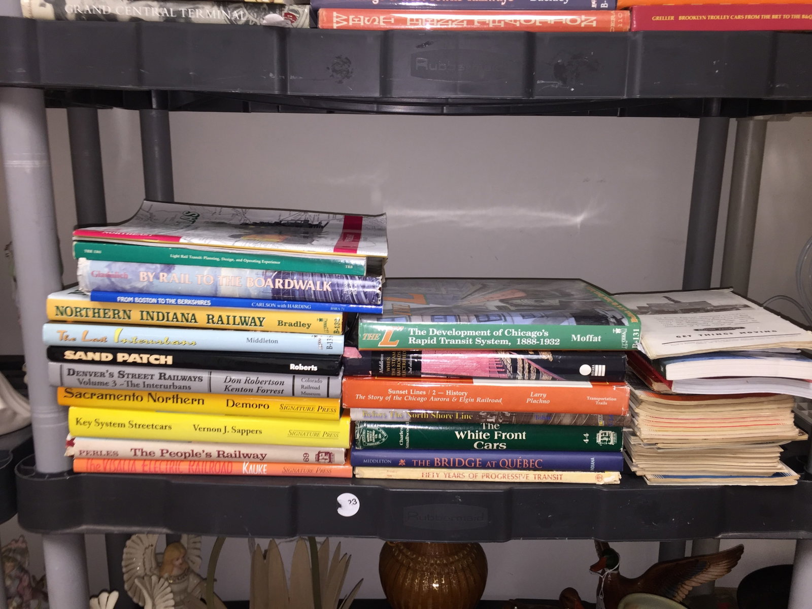 Assorted Train Books: Hardbound & paperback