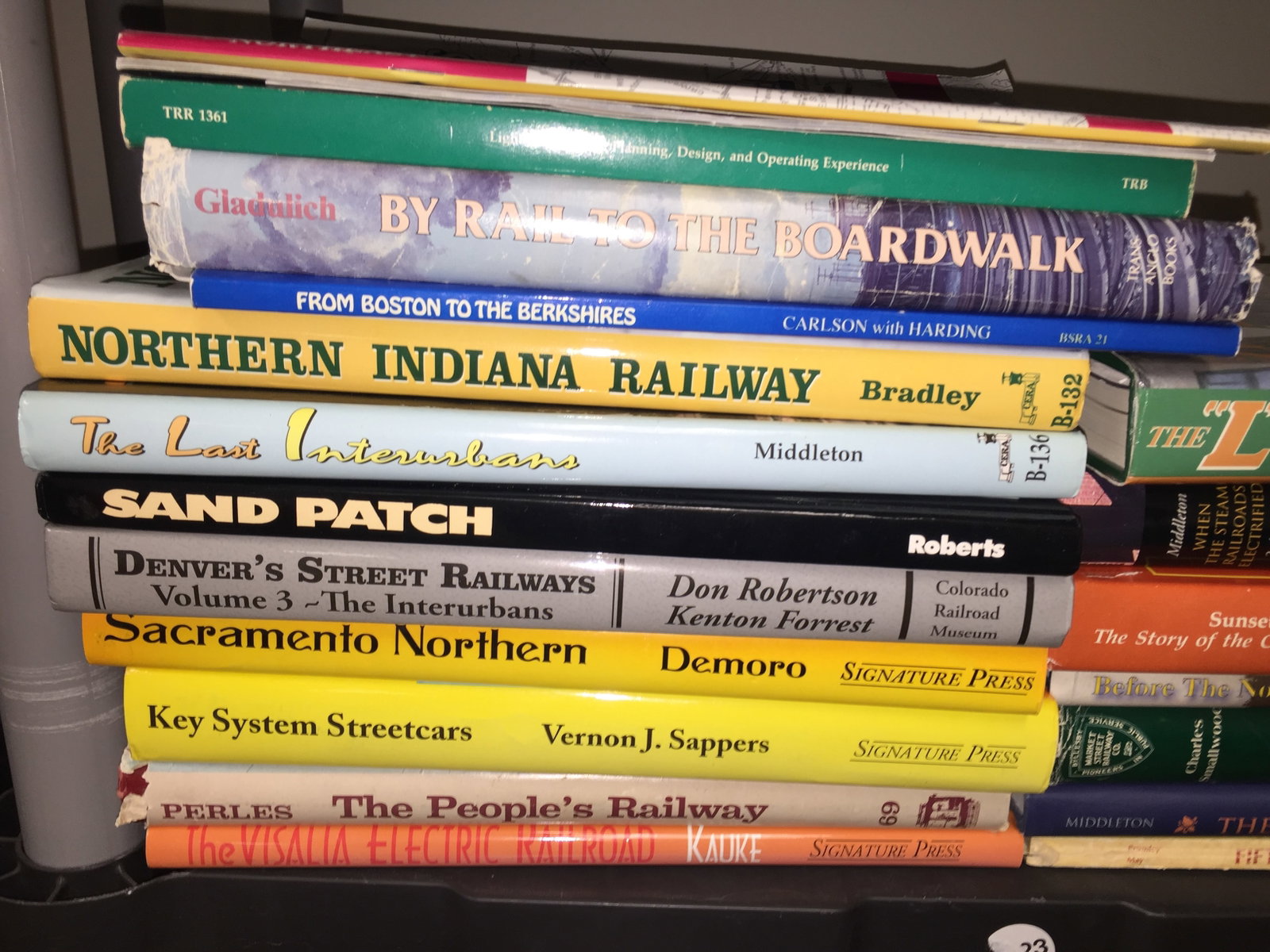 Assorted Train Books - 2