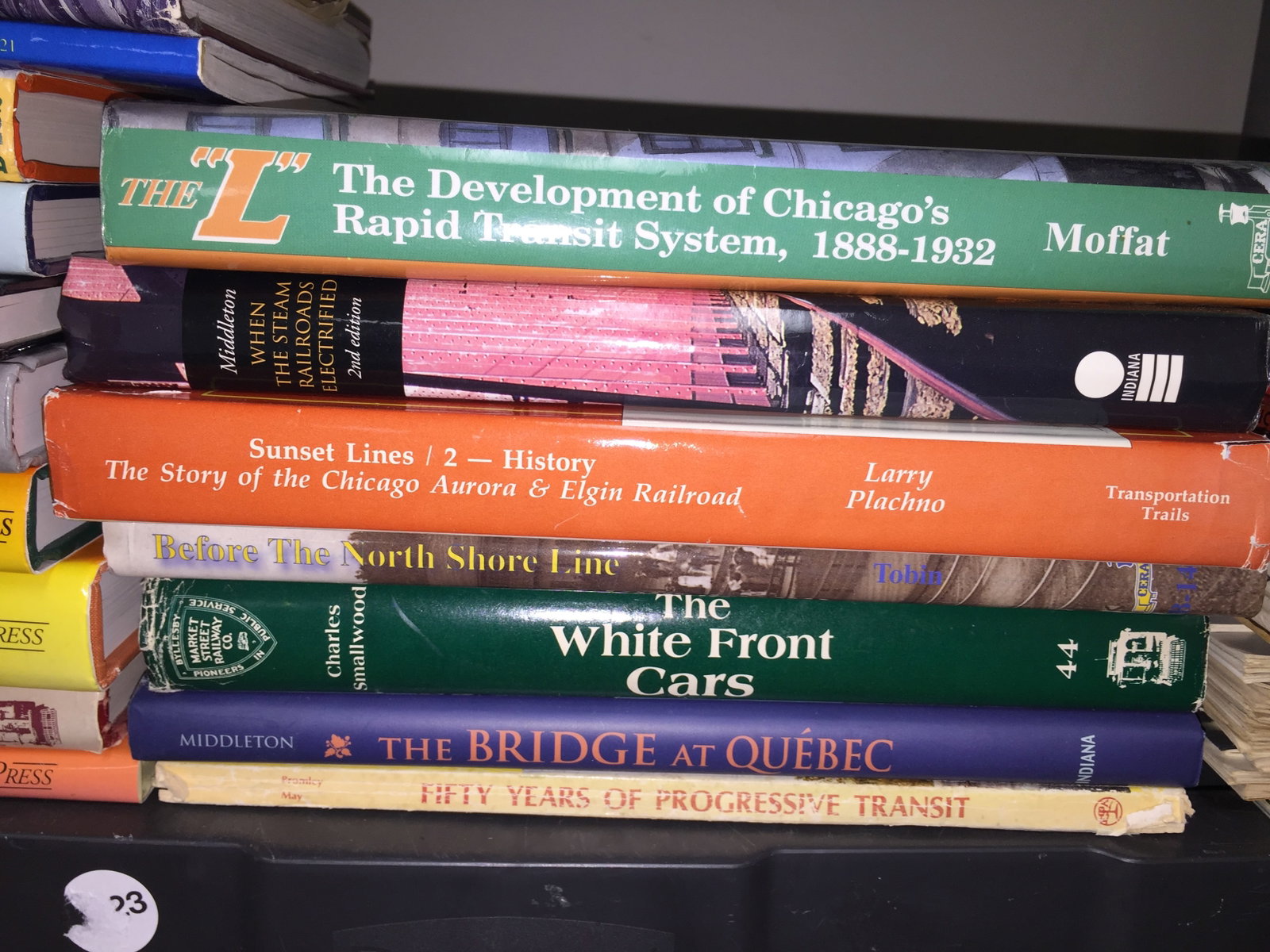 Assorted Train Books - 3