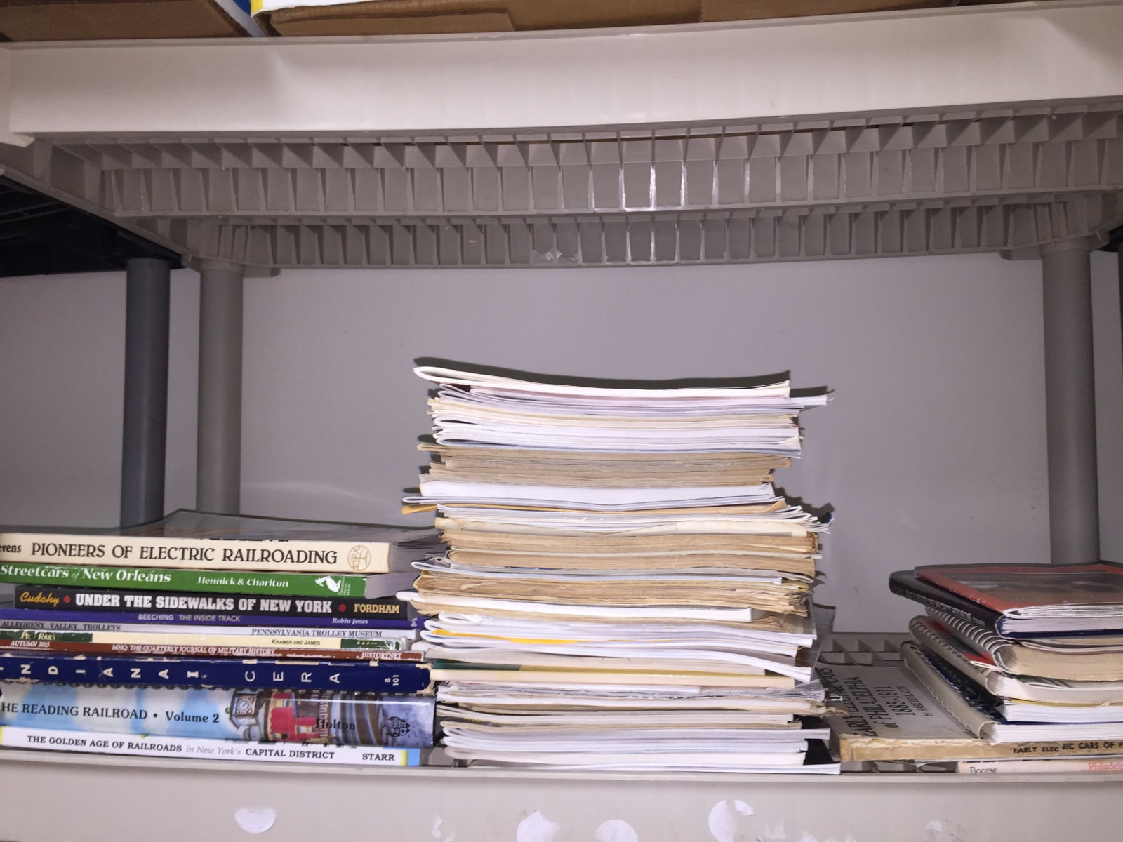 Assorted Train Books: Magazines, hardbound & paperback books