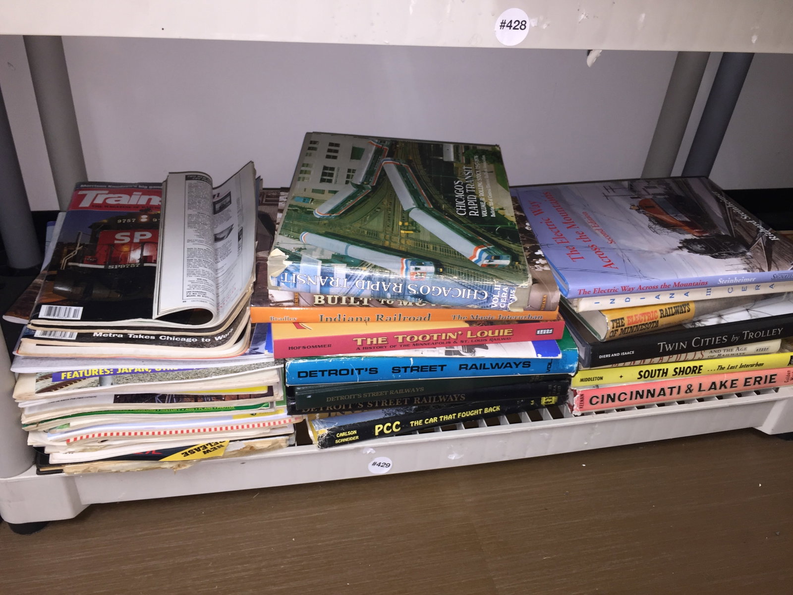 Assorted Train Books