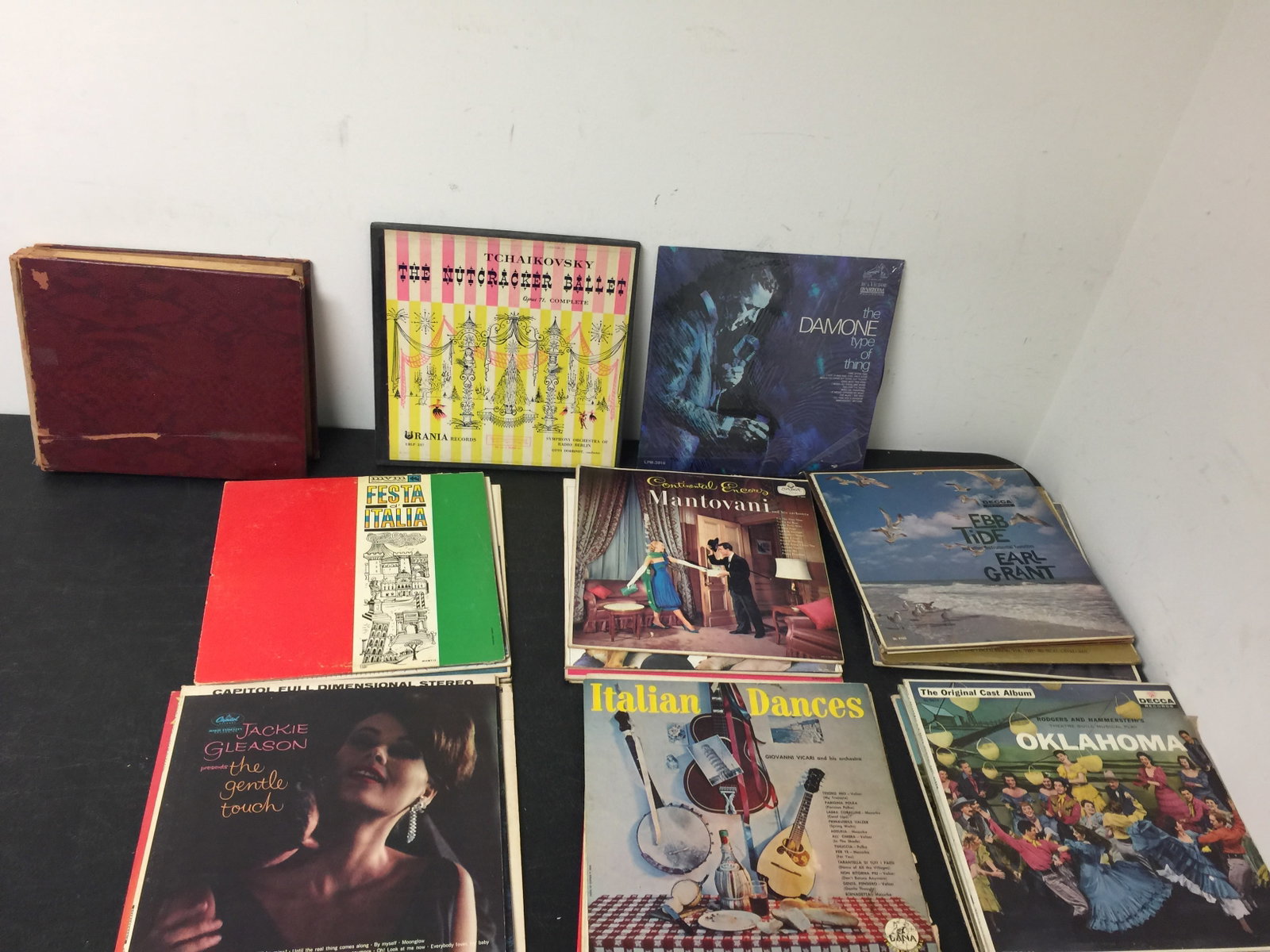 Vintage Albums: appx. 32, plus Victrola records see photos for artists