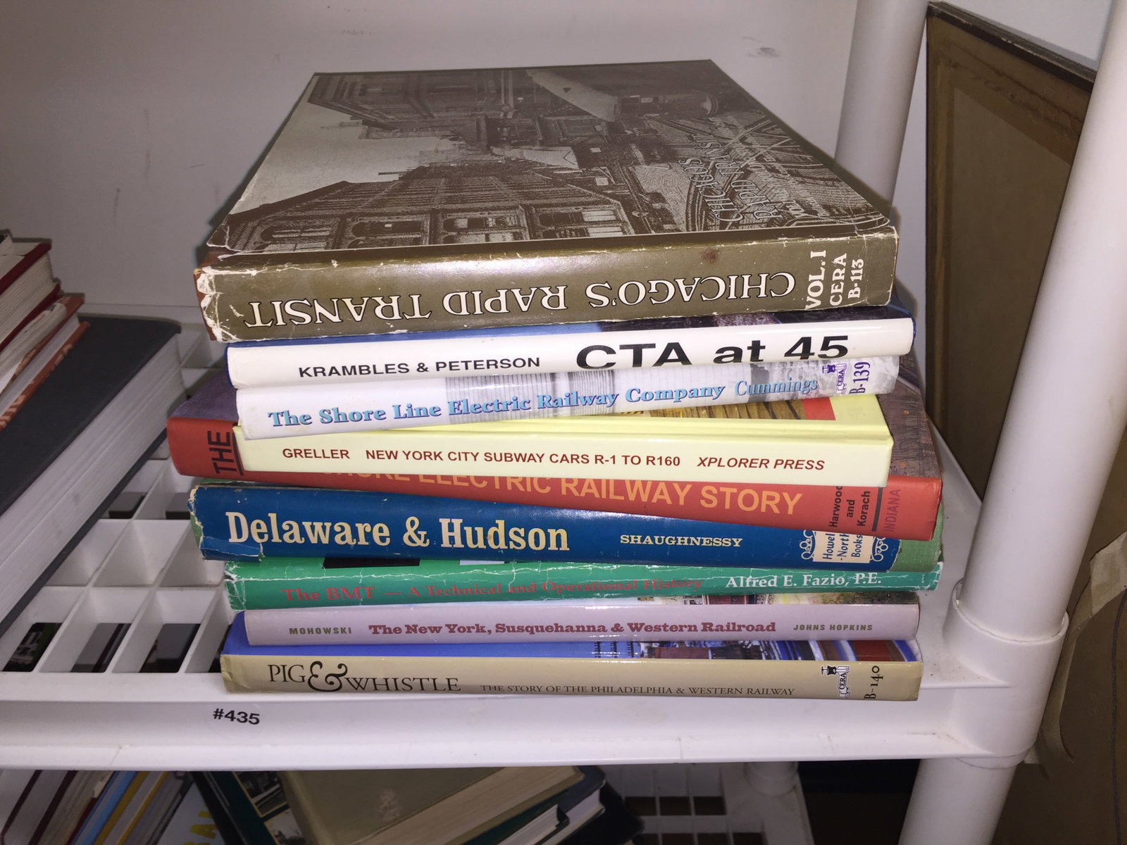 Assorted Train Books - 3