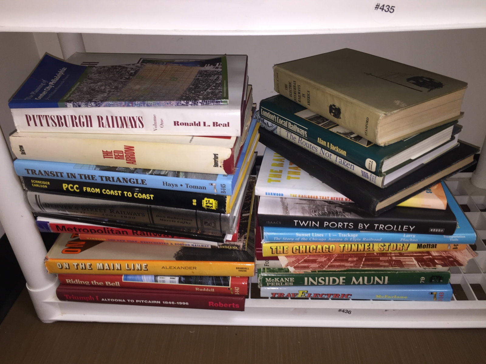 Assorted Train Books: hardbound & paperback