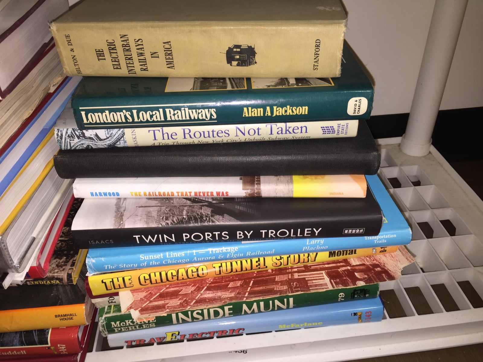 Assorted Train Books - 3