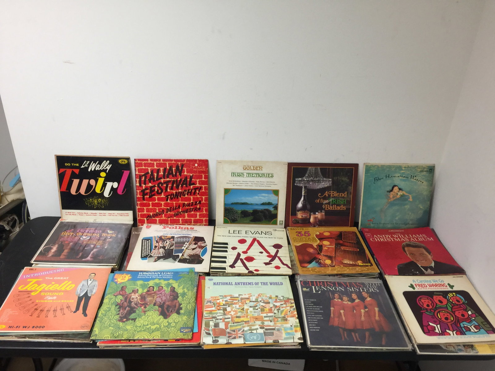Vintage Albums: appx. 70, see photos for artists
