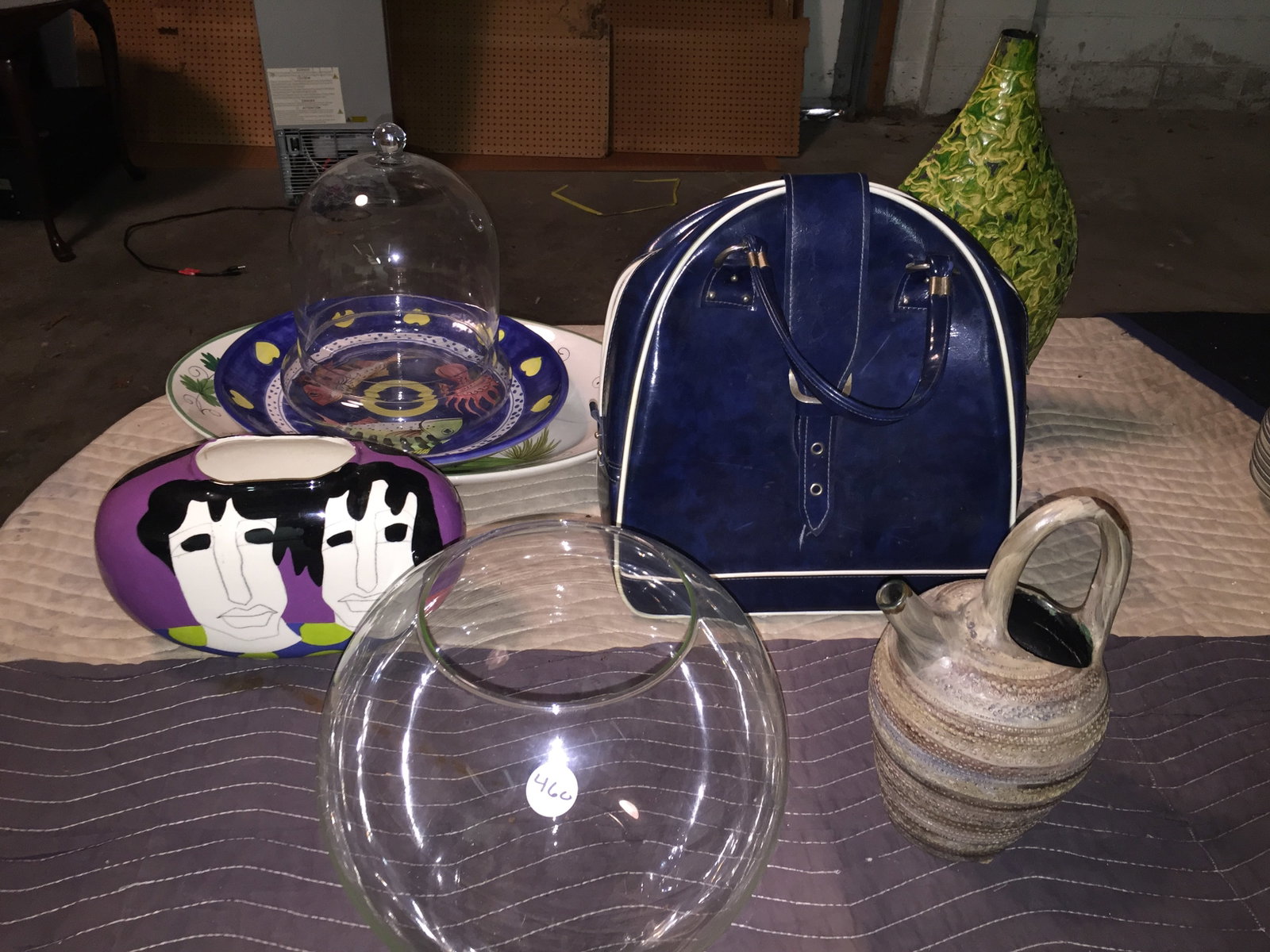 Decorative Lot: Includes vases, glassware and more