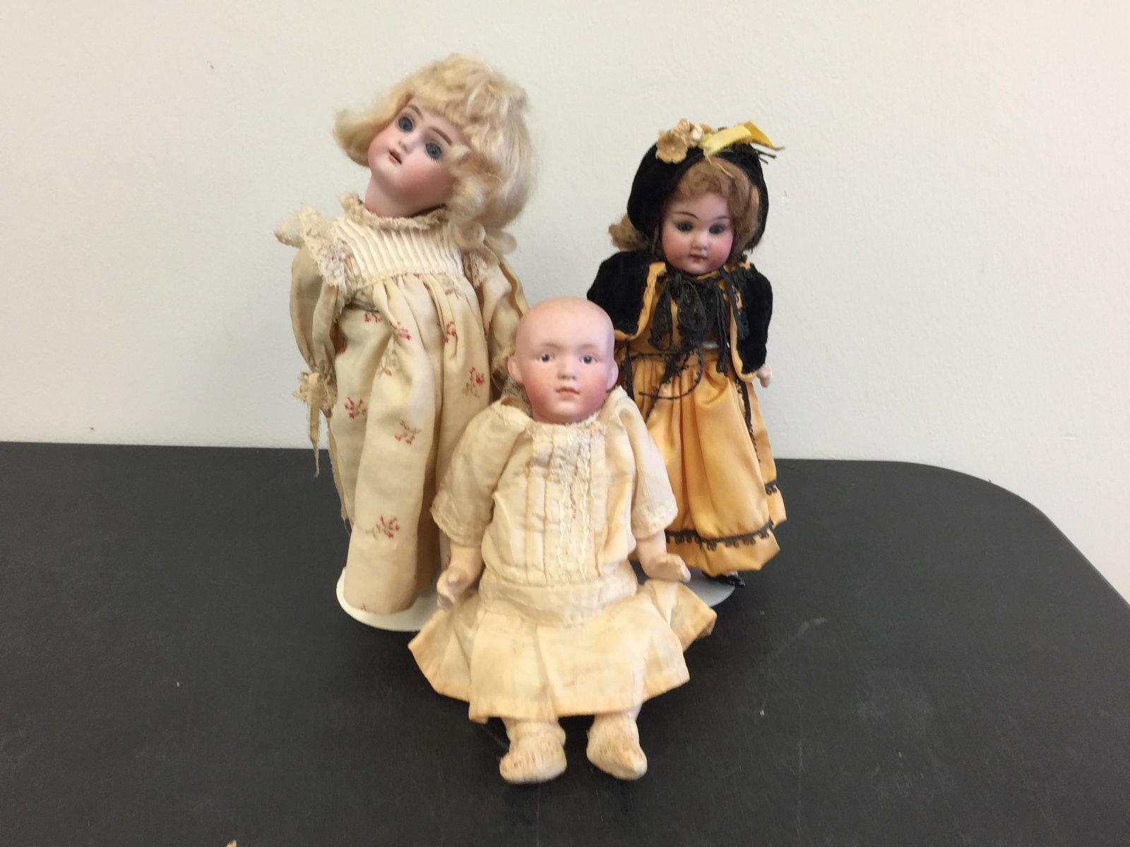 German Bisque Head Dolls (3) (1 of 4)