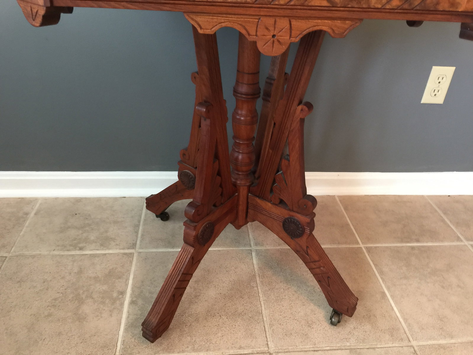 Marble Top Table - 4