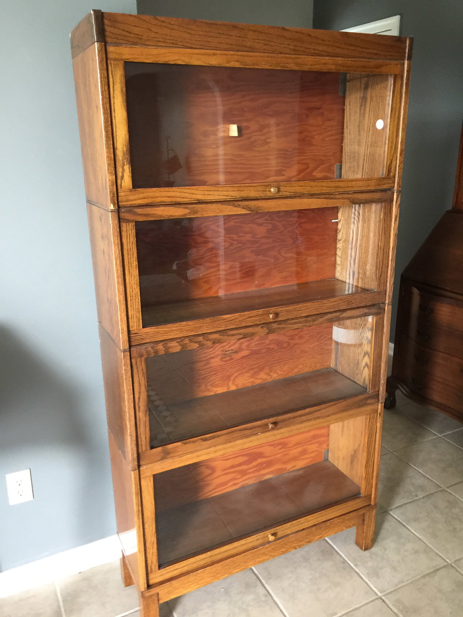 Lundstrum Four Stack Barrister Bookcase (1 of 5)