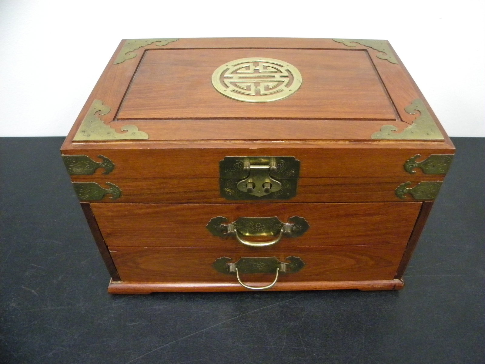 Asian Mounted Jewelry Chest (1 of 4)