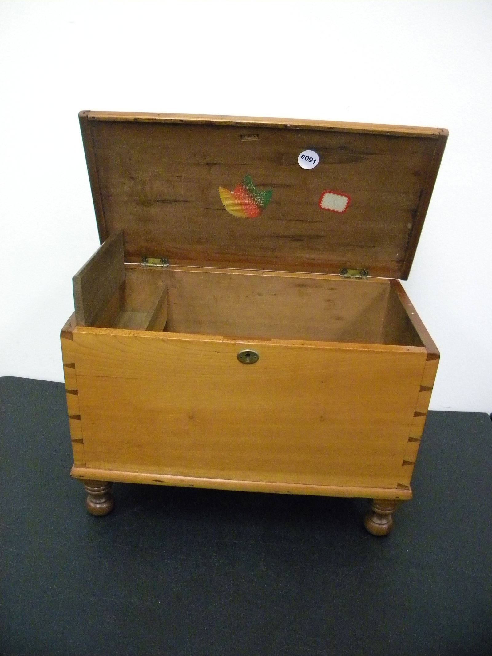 Miniature Dovetailed Blanket Chest (1 of 4)