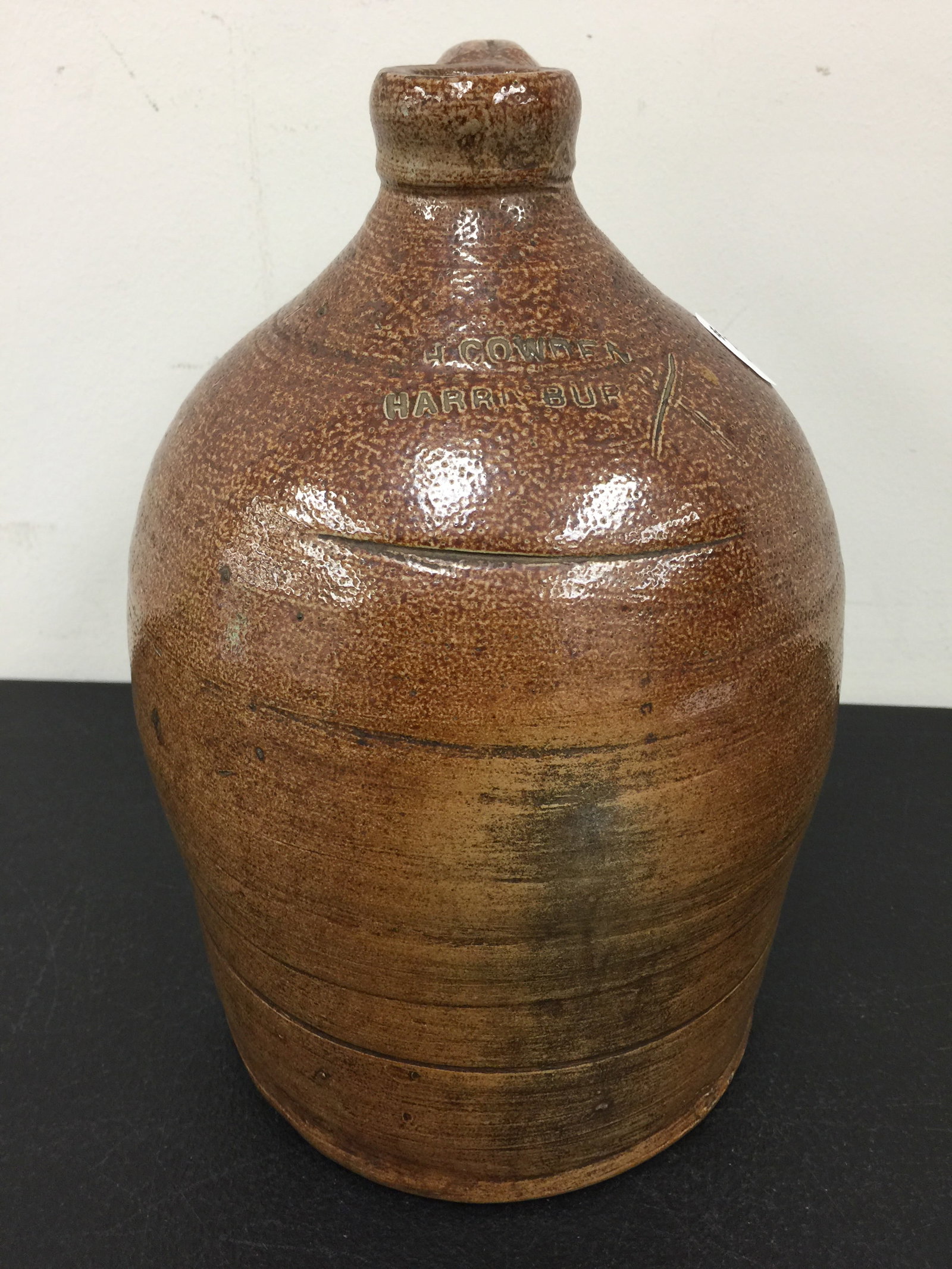 Cowden & Wilcox Jug: 11"H.