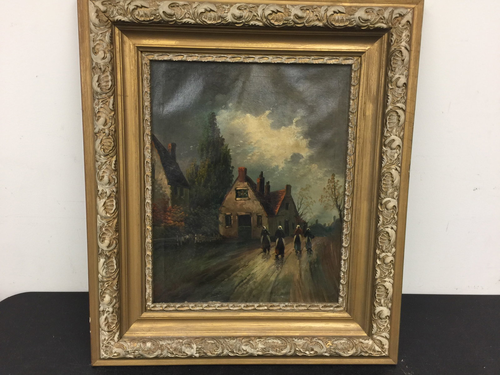 Antique Oil on Canvas (1 of 4)